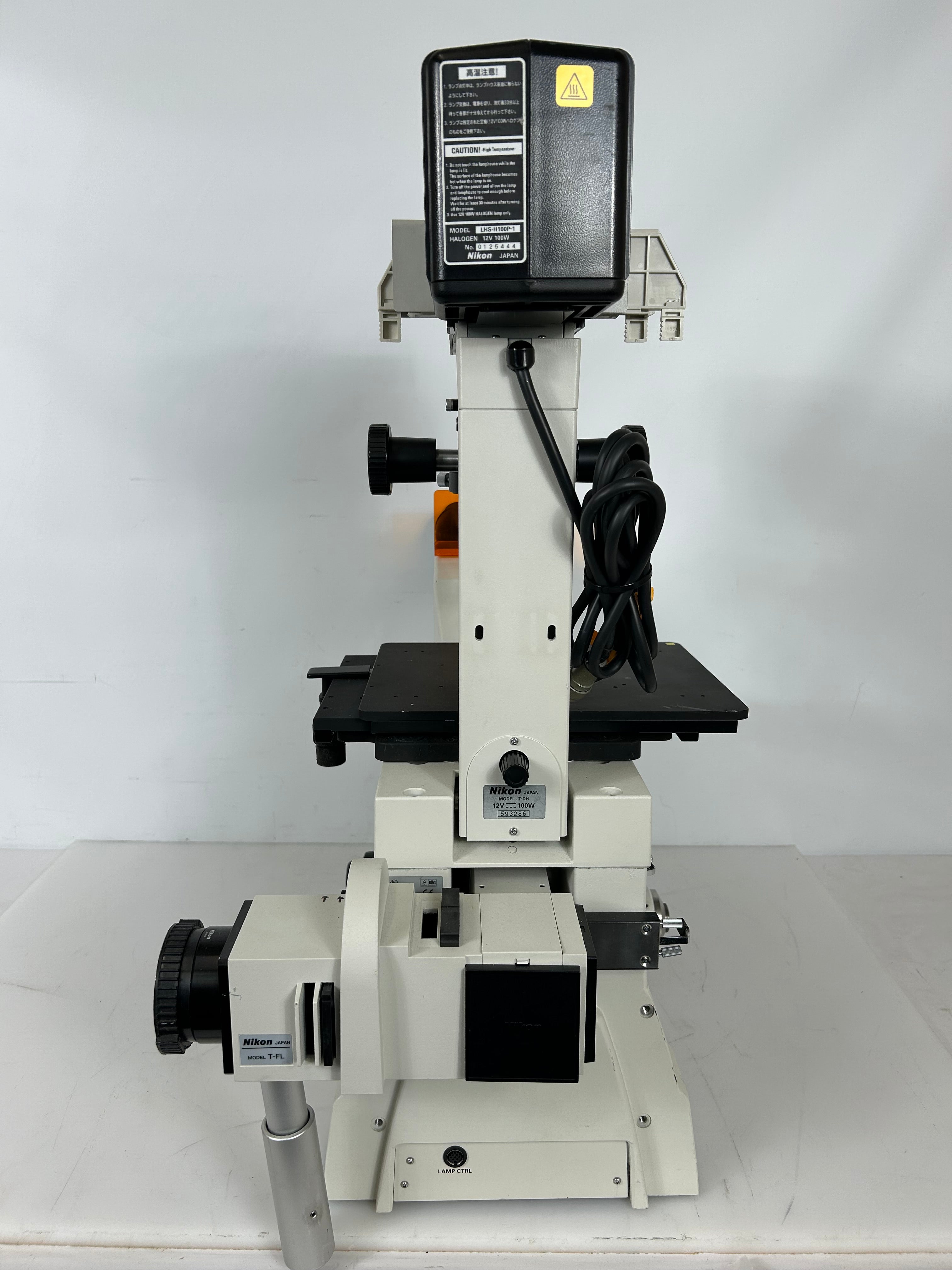 Nikon Eclipse TE2000-U Inverted Research Microscope *For Parts Only*