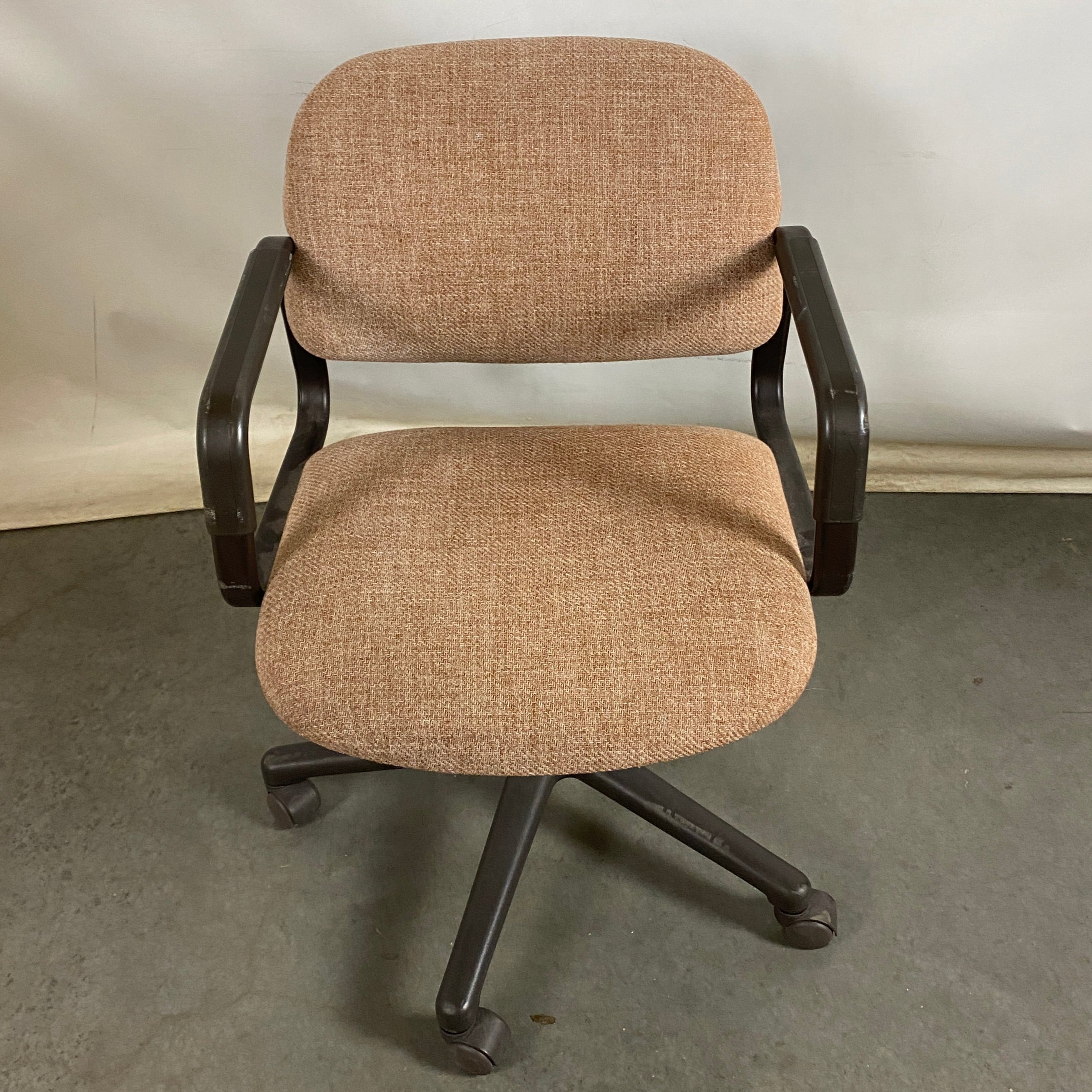 Vintage Hon #4002GG Beige Adjustable Wheeled Office Chair