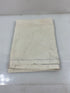 Vintage White Linen Fabric Random Cuts