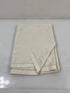 Vintage White Linen Fabric Random Cuts