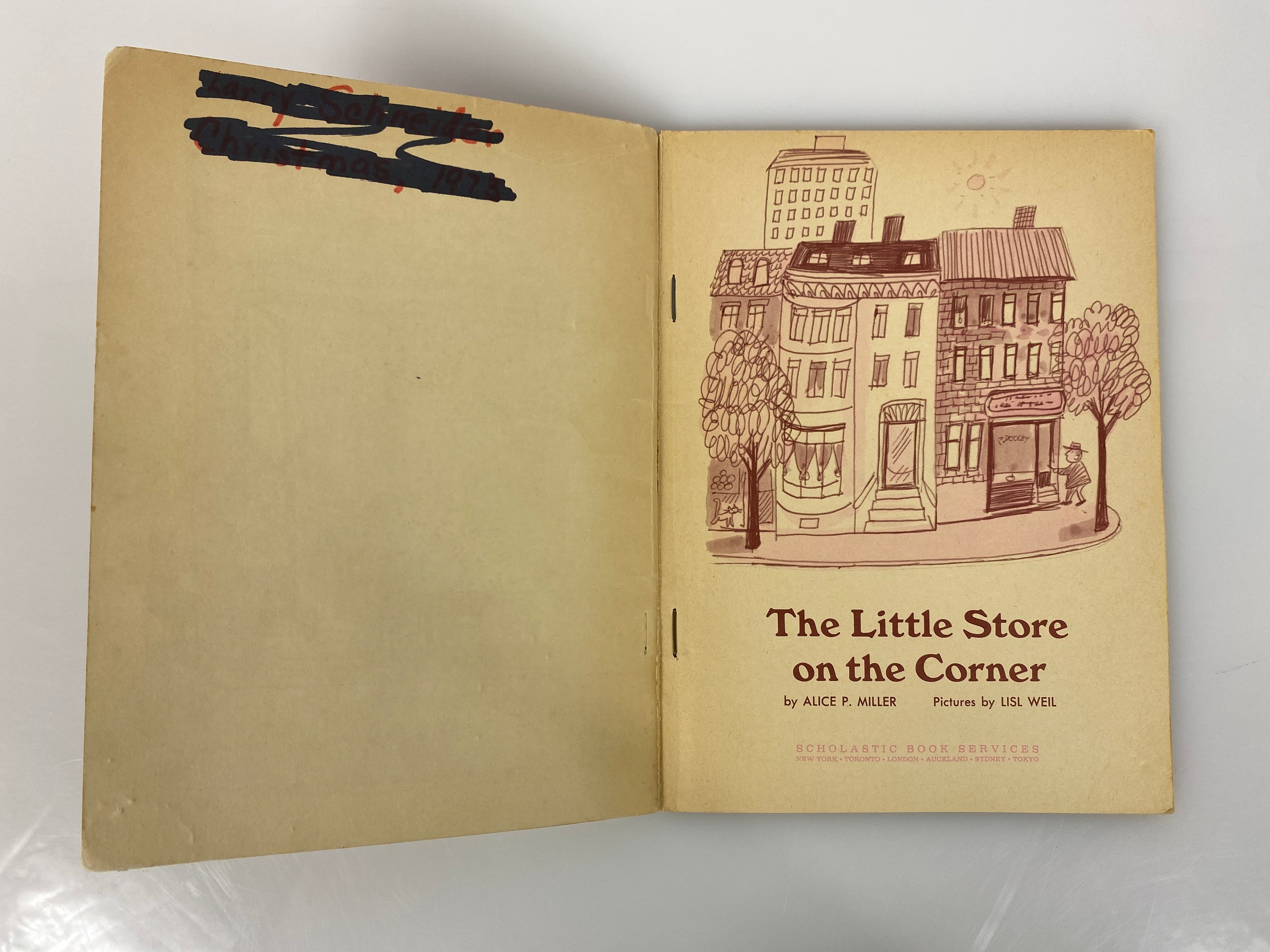 The Little Store on the Corner Alice Miller Vintage Children's Book 1973