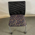 Steelcase #TS30529SR Purple Patterned Chair