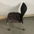 Steelcase #TS30529SR Purple Patterned Chair