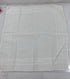 Vintage 1980s White Linen Handkerchief
