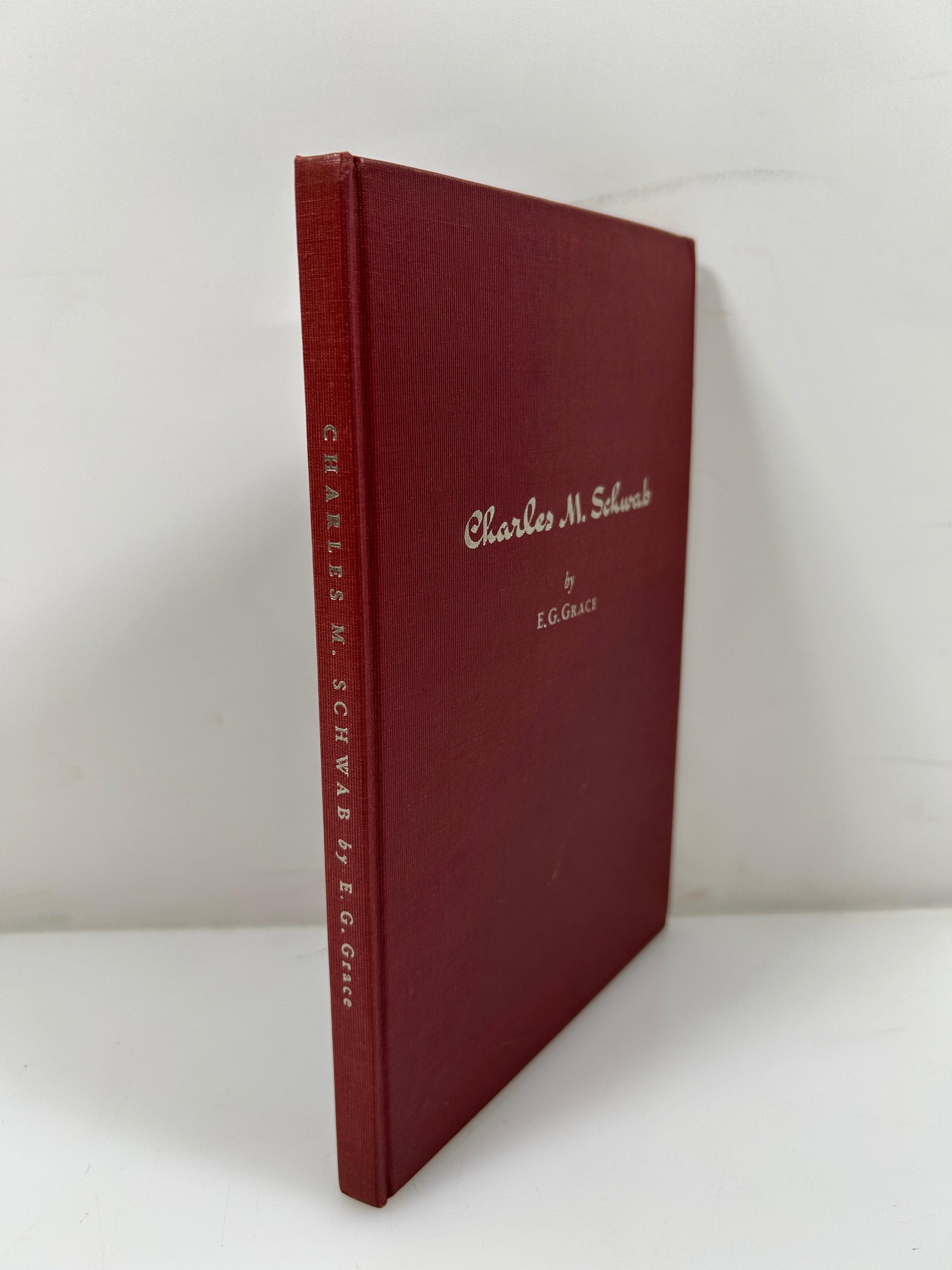 Charles M. Schwab by E.G. Grace 3rd Print 1950 HC
