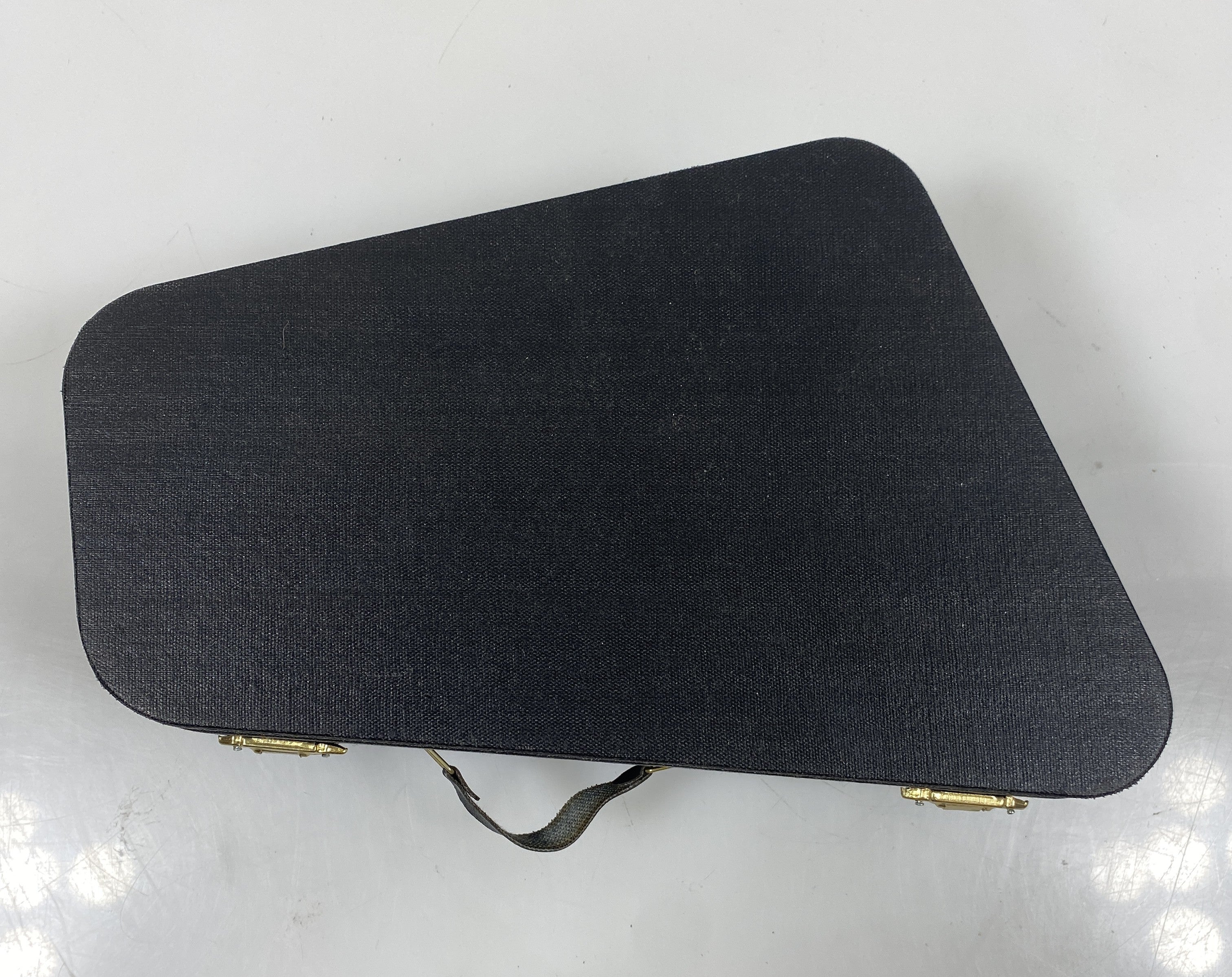 Miniature Wooden Harp With Case