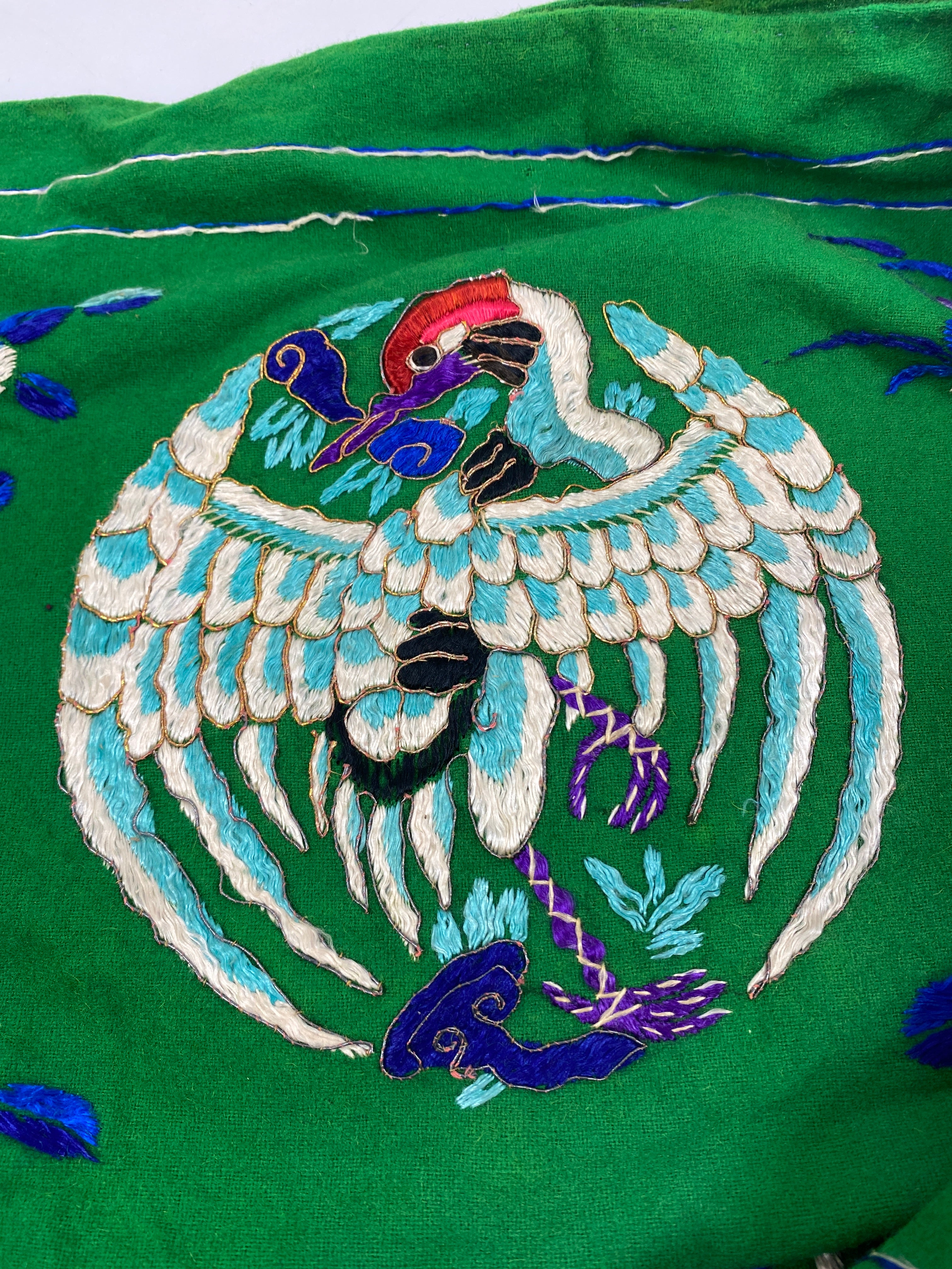 Vintage Chinese Table Runner 80x22