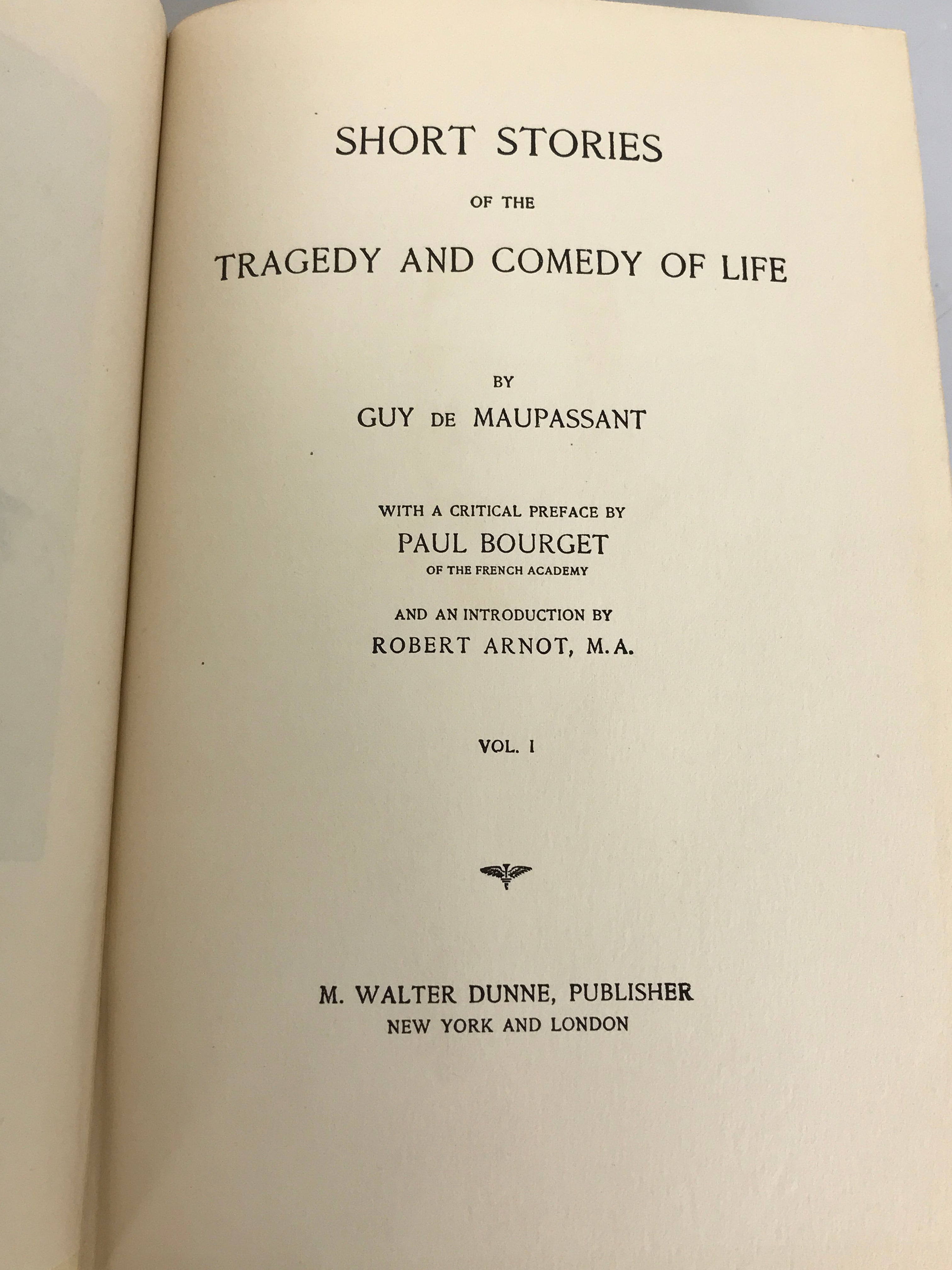 Complete Set The Life Work of De Maupassant 198/999 1903 HC 1st English Edition