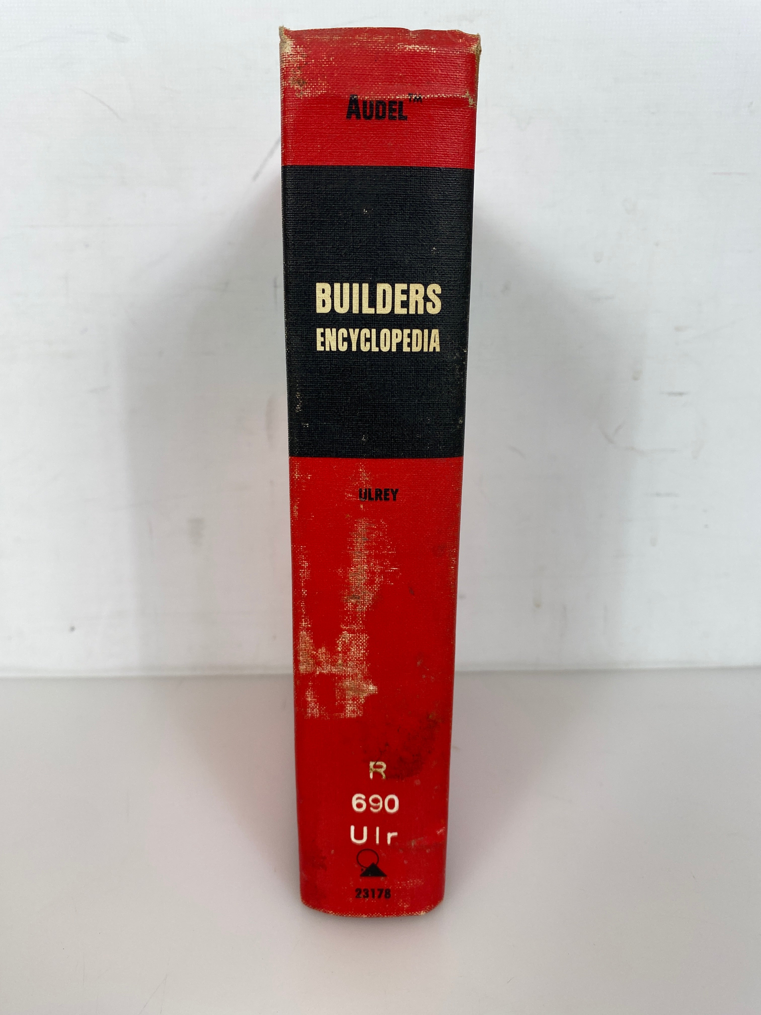 Builders Encyclopedia by Harry Ulrey 1970 Rare 1st Edition 1st Printing HC