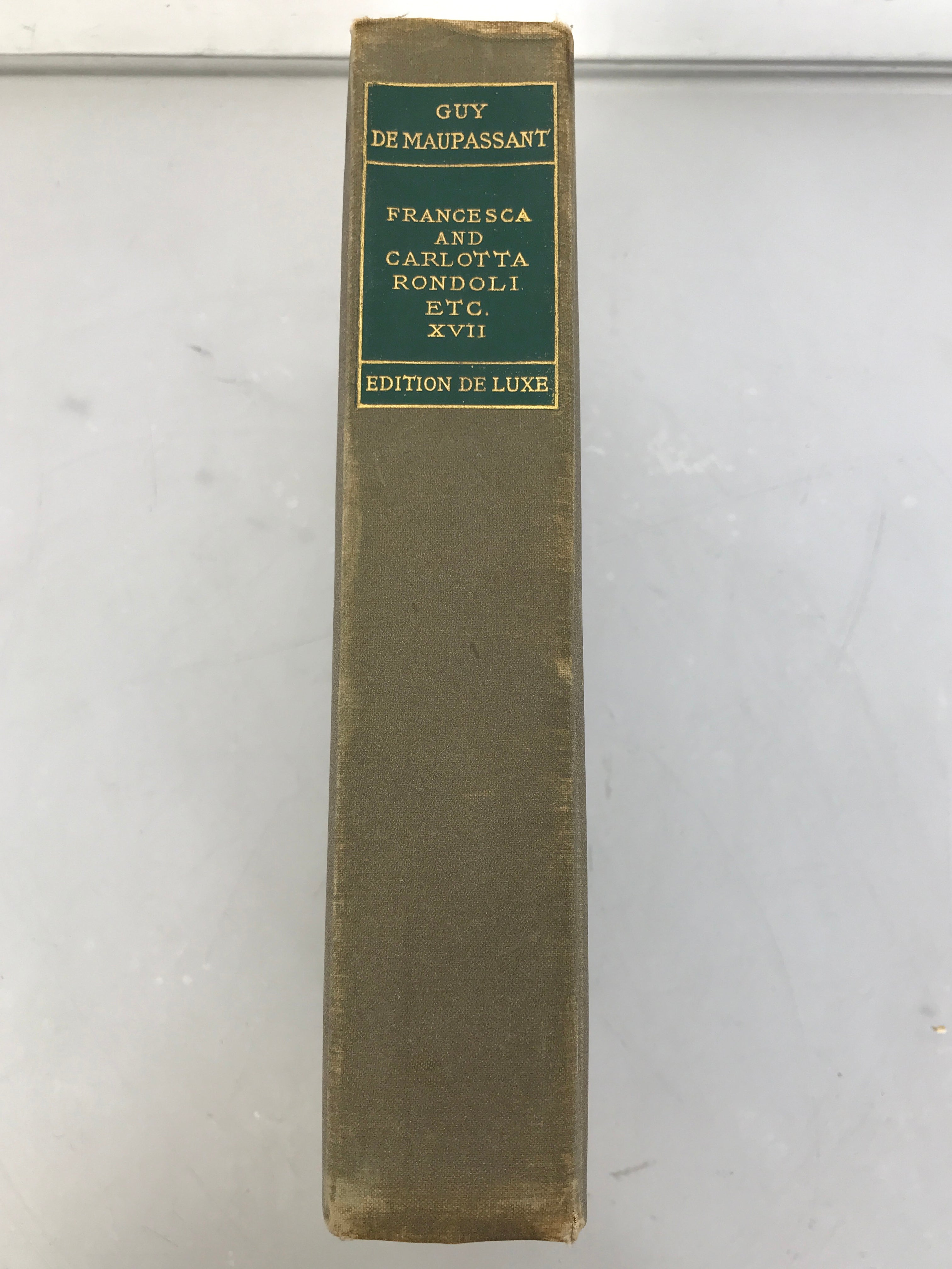 Complete Set The Life Work of De Maupassant 198/999 1903 HC 1st English Edition