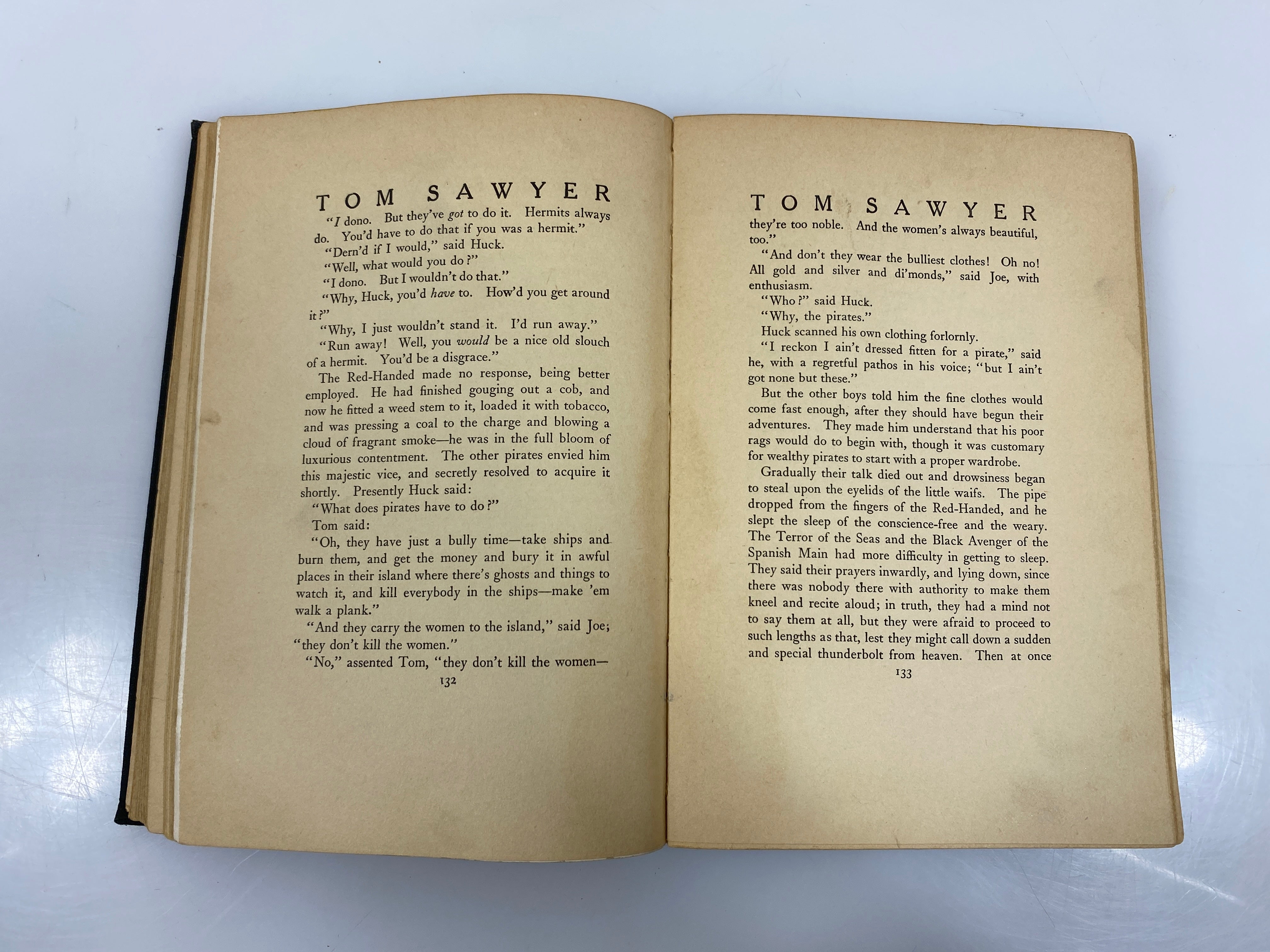 The Adventures of Tom Sawyer by Twain 1910 HC