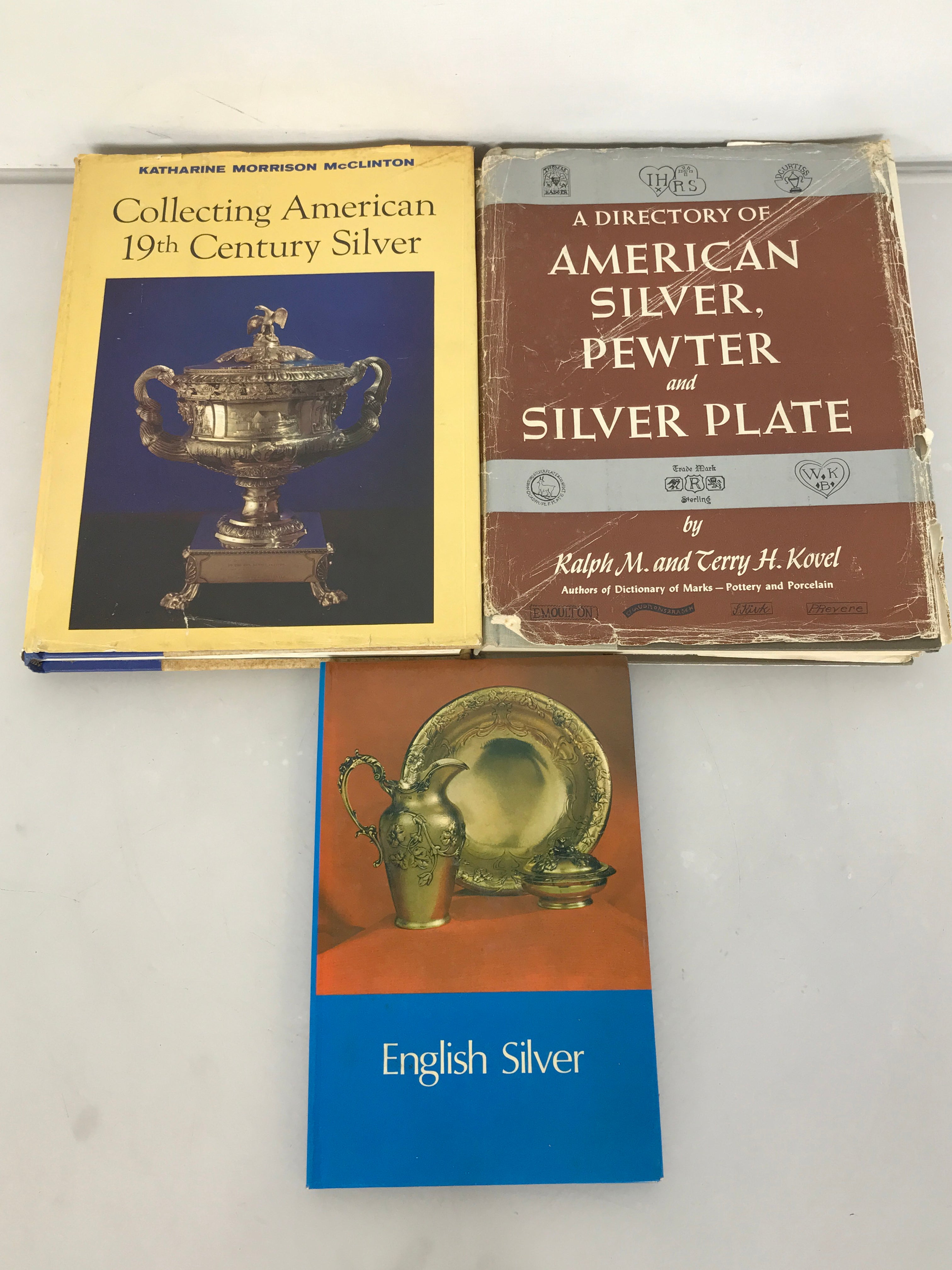 Lot of 3 Silver Collecting Books 1968-1975 HC