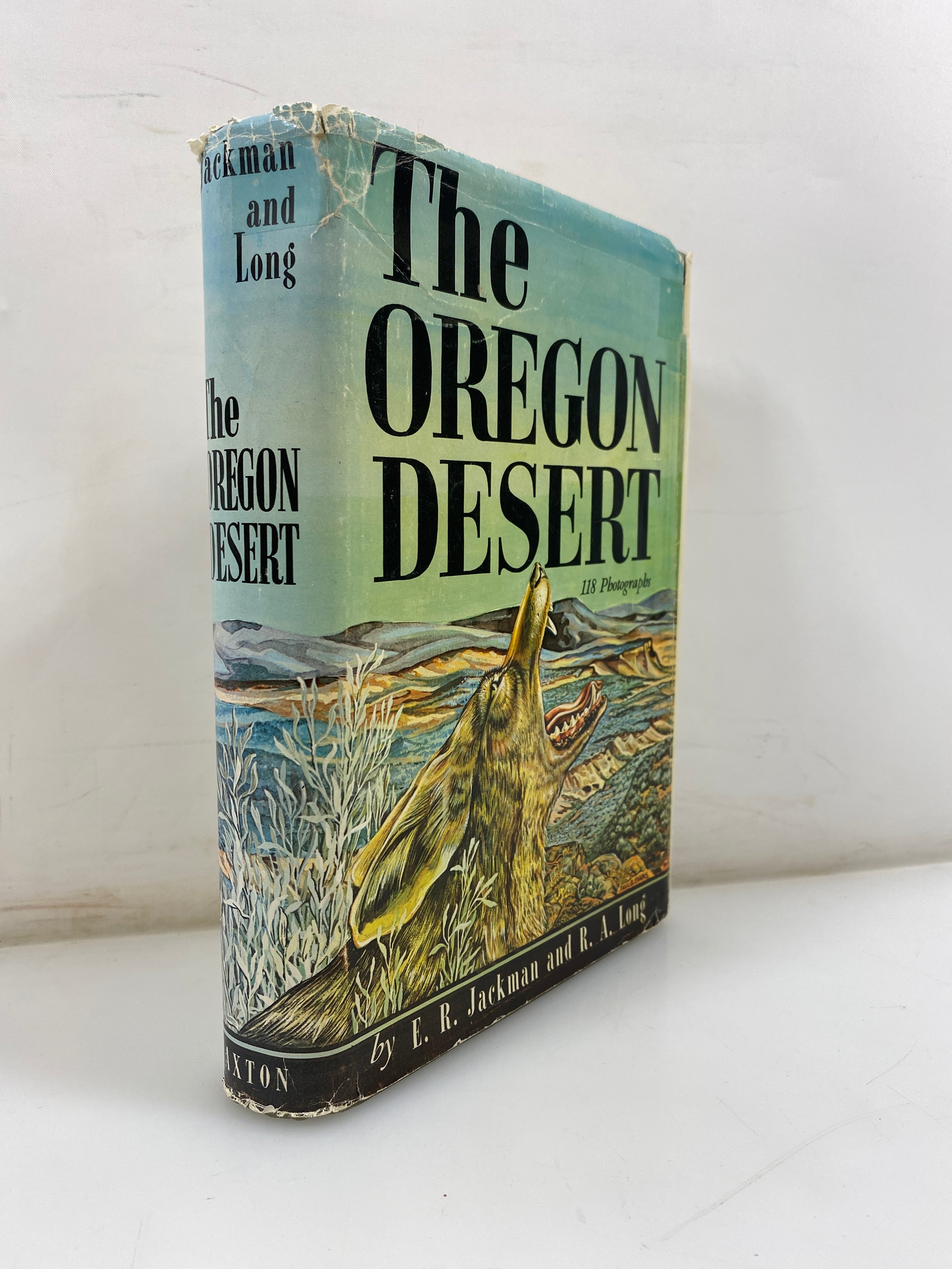 The Oregon Desert by Jackman & Long 1969 HCDJ