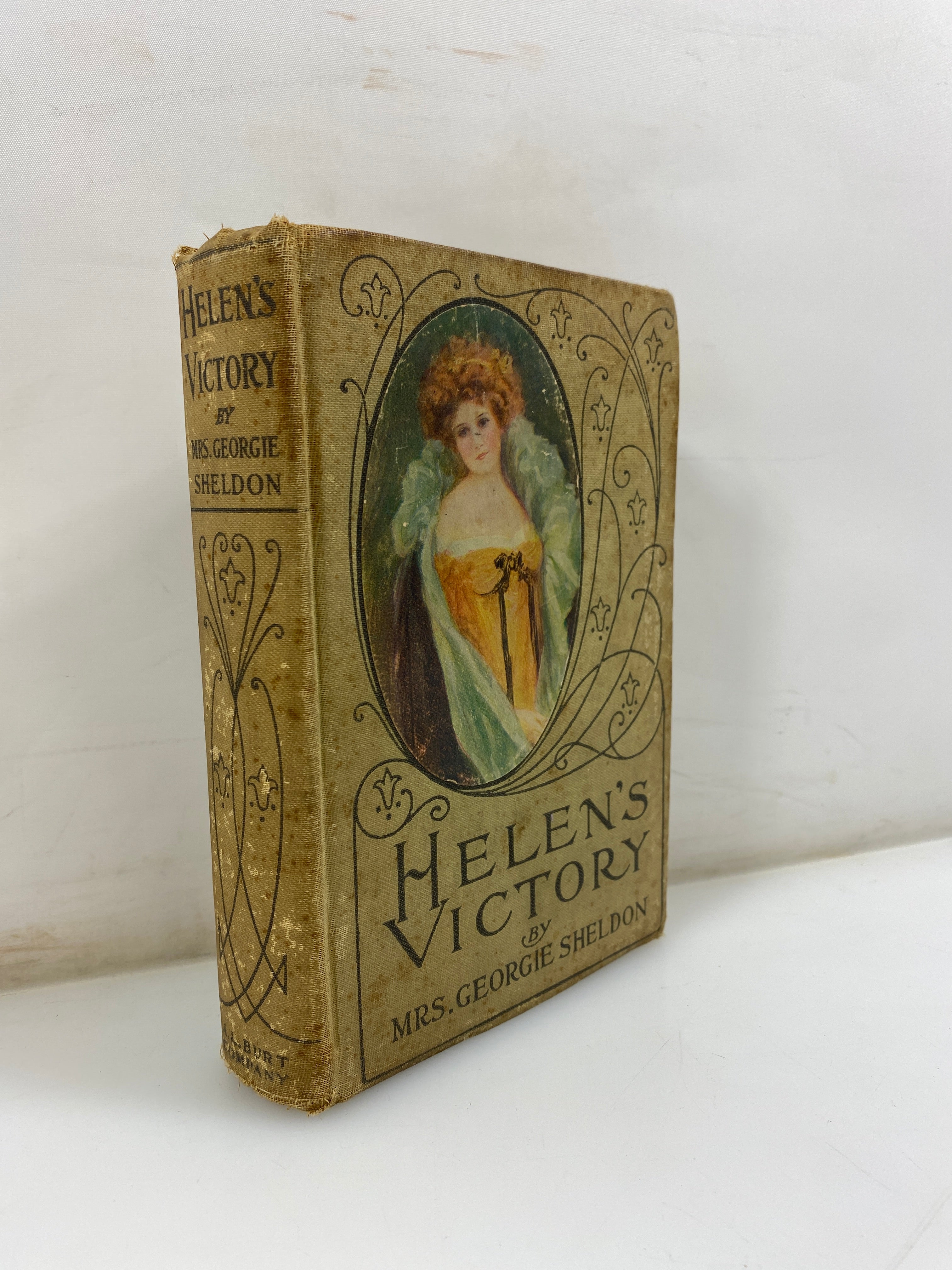 Helen's Victory by Georgie Sheldon AL Burt Co 1900 HC