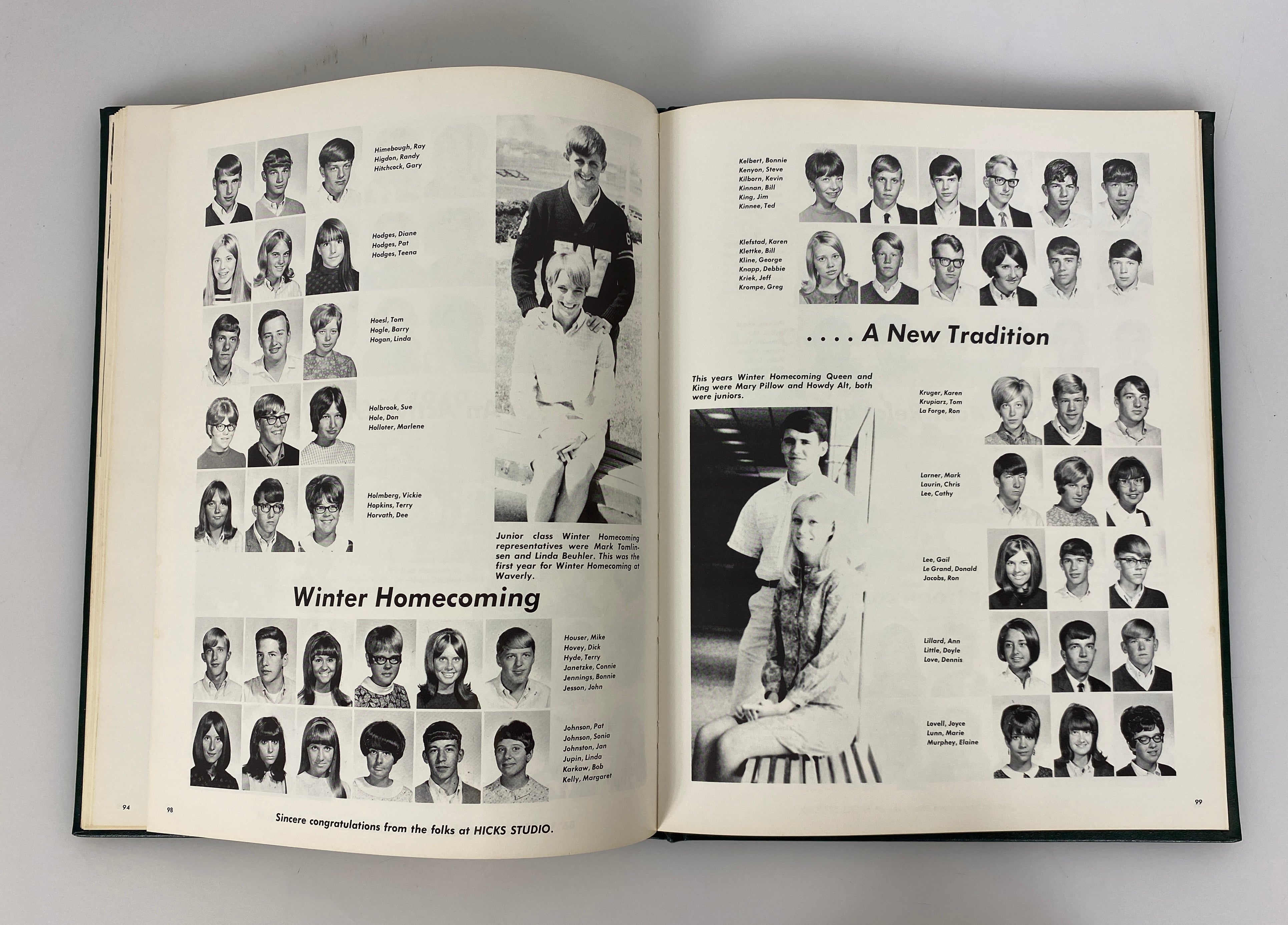 1968 Waverly High School "Iliad" Yearbook Lansing Michigan HC