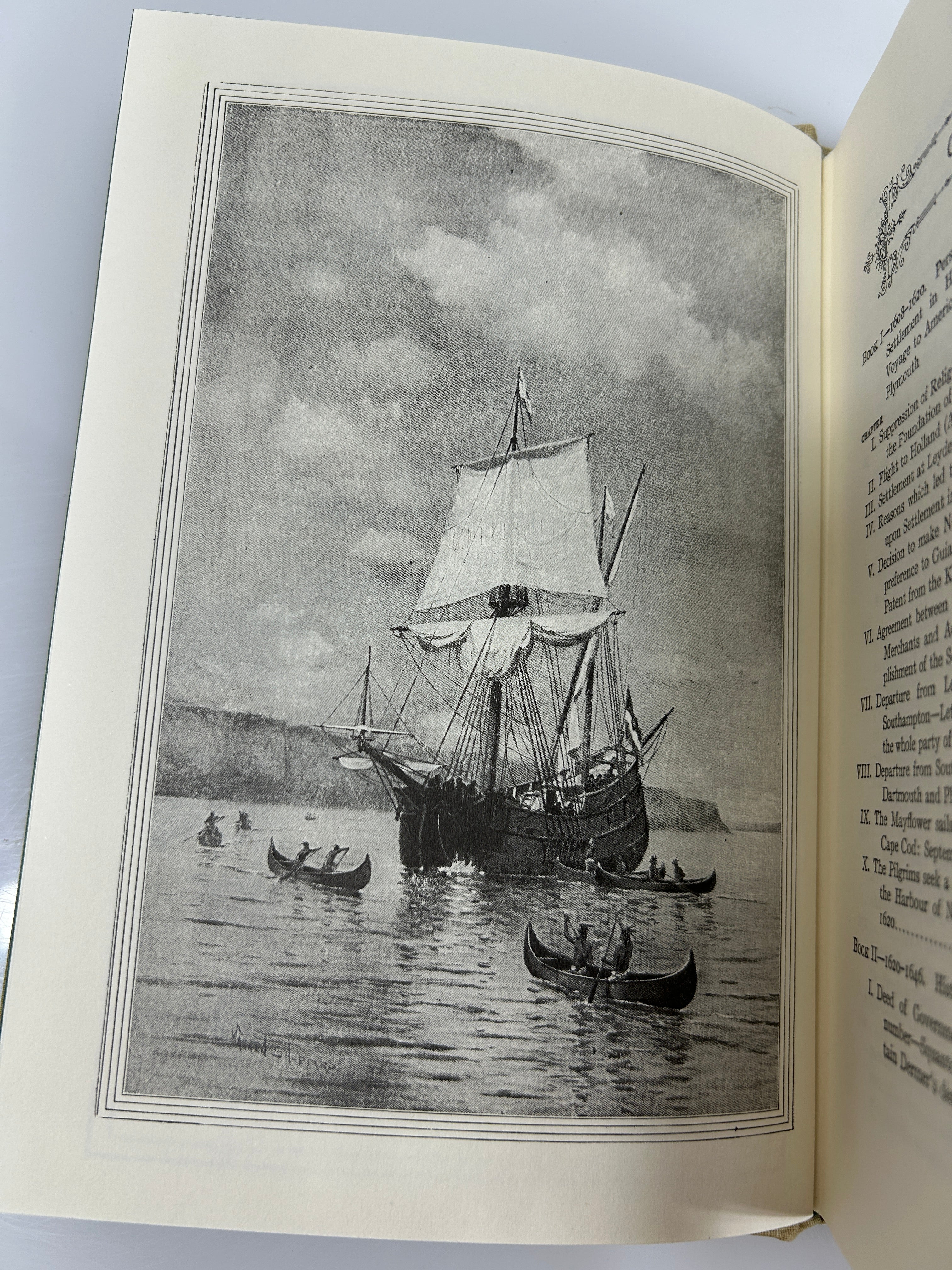 Bradford's History of the Plymouth Settlement by William Bradford 6th Print 2002