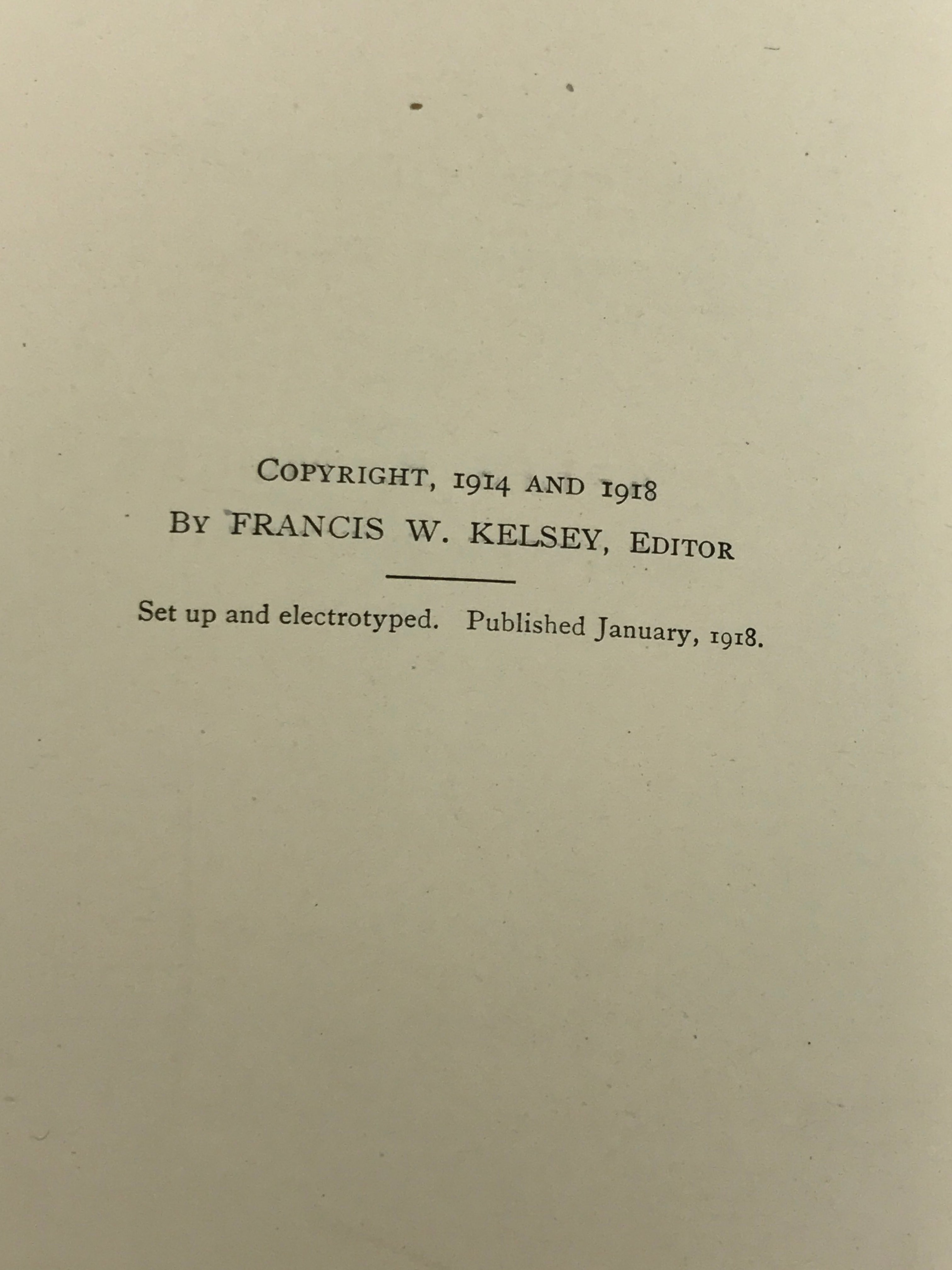 Studies in East Christian and Roman Art by Dennison and Morey 1918 HC