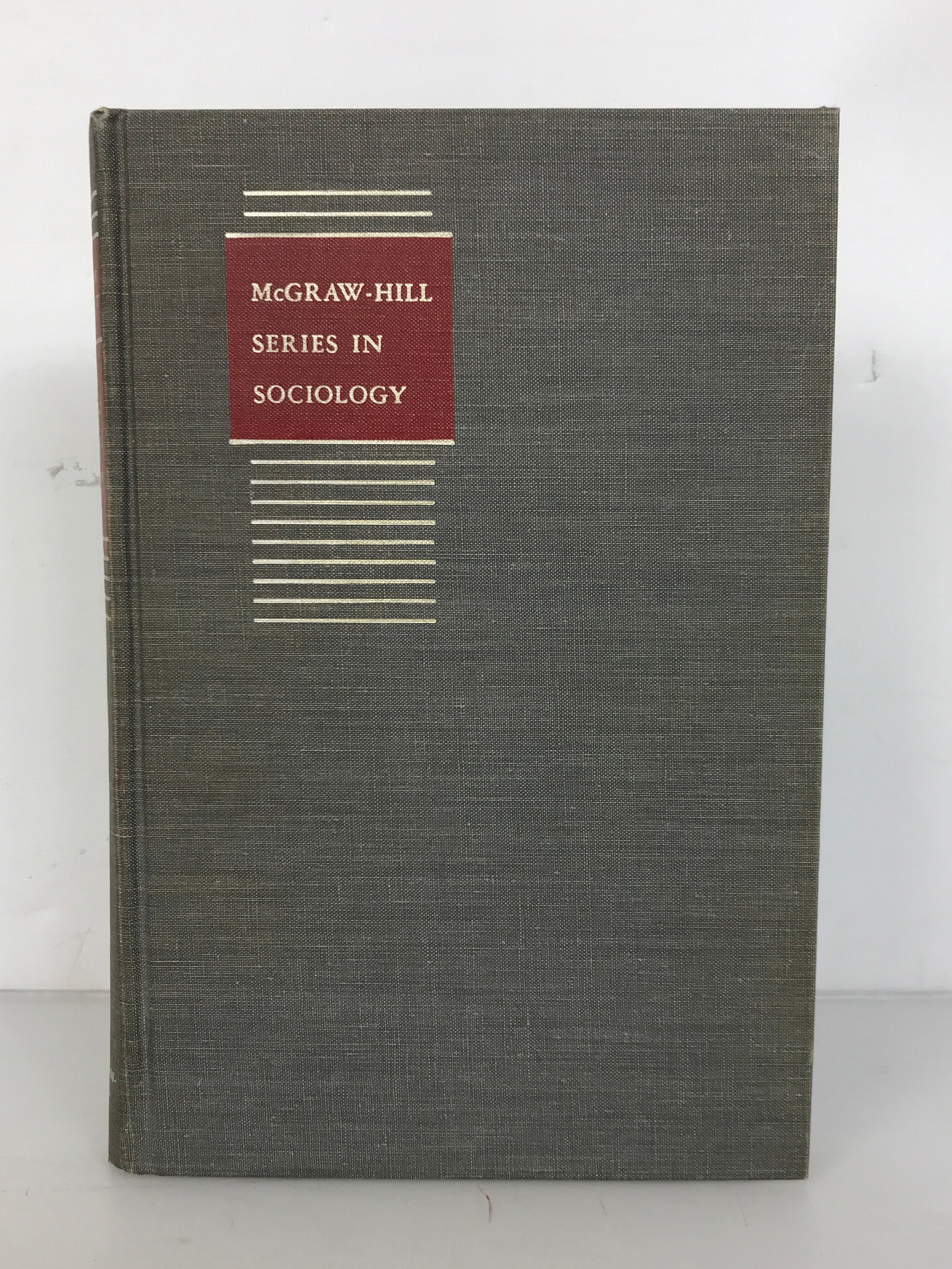 Methods in Social Research by William Goode and Paul Hatt 1952 HC