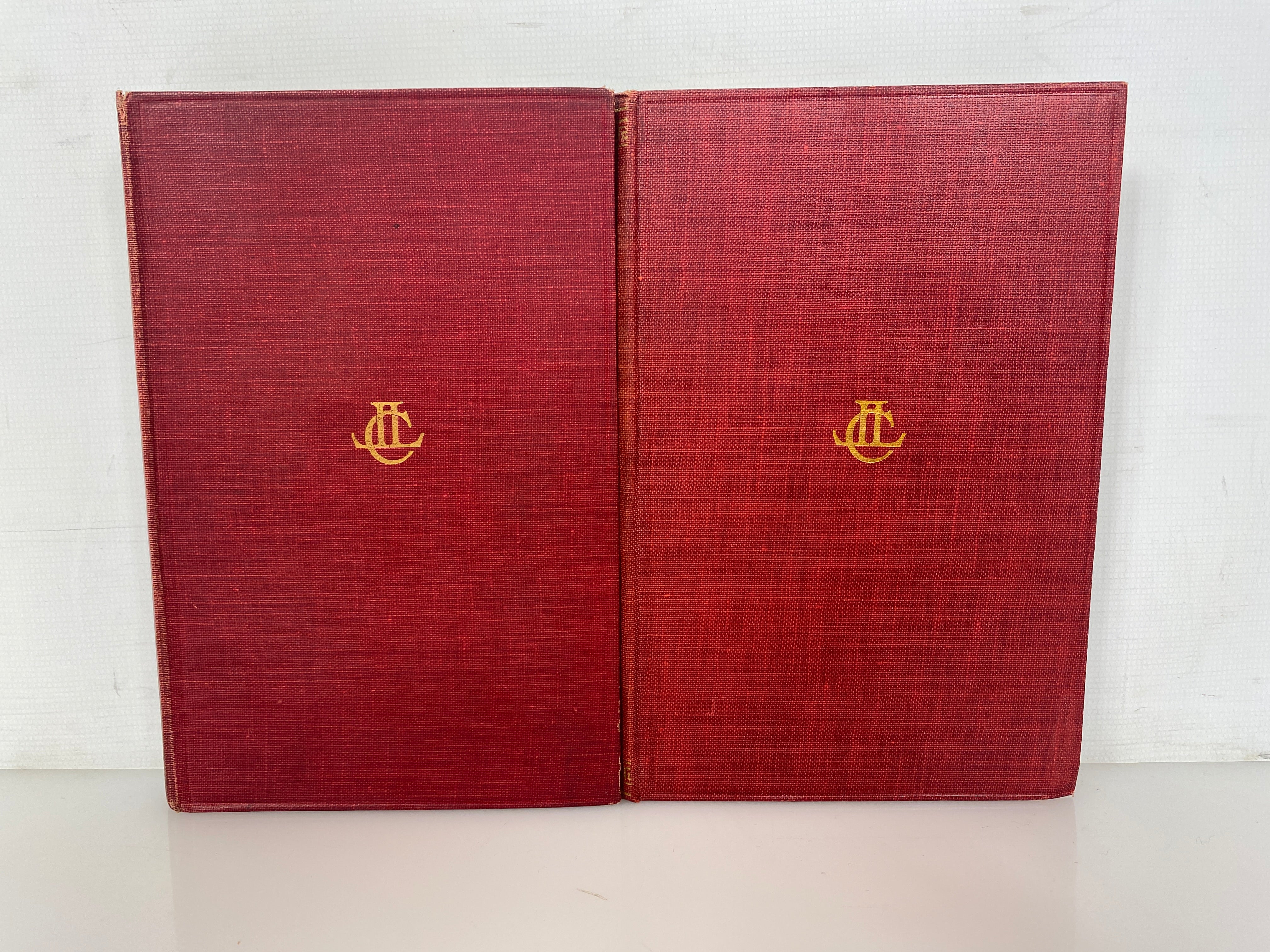 2 Volume Set Pliny Letters by Melmoth Loeb Classical Library 1923-24 HC