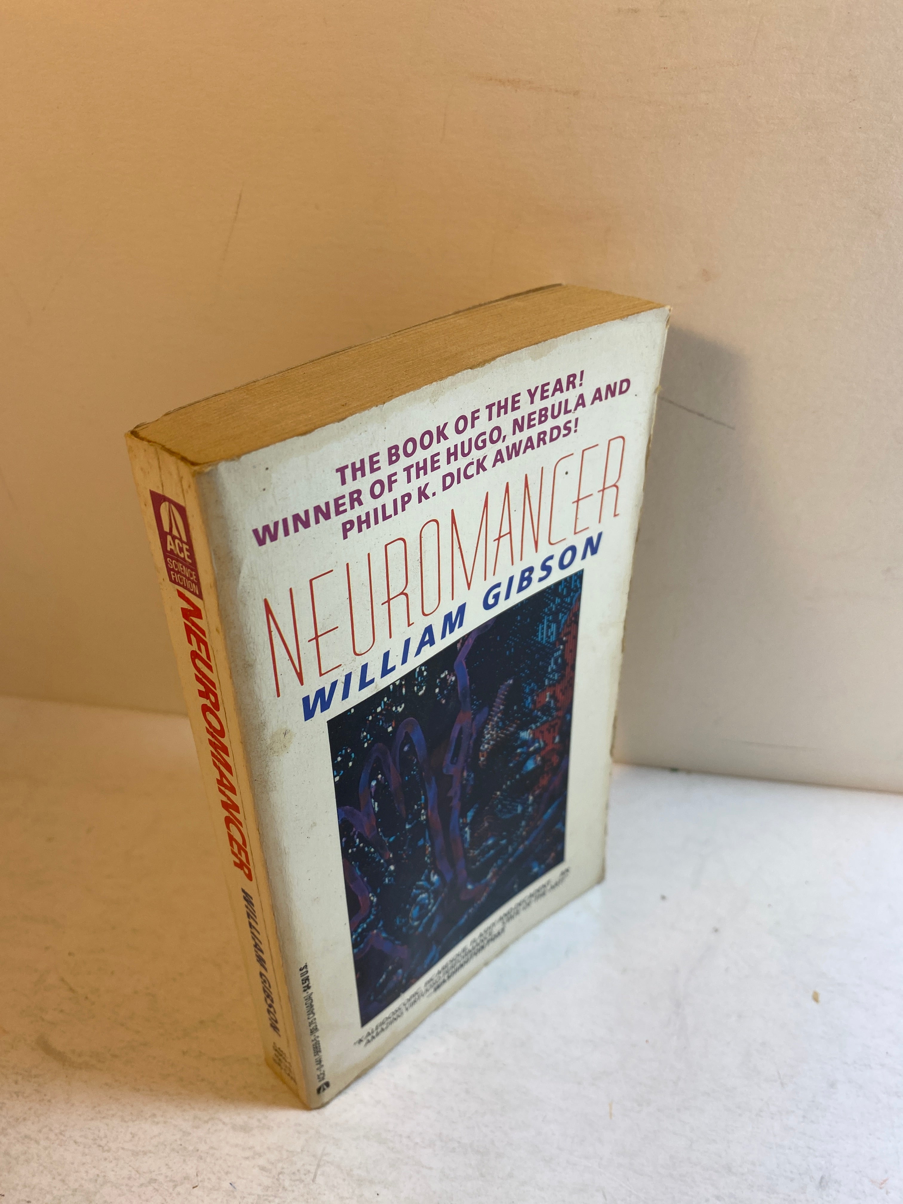Neuromancer William Gibson paperback 1984