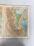 Lot of 3 Vintage SC Atlases 1953-1964 India & Pakistan/Comparative World