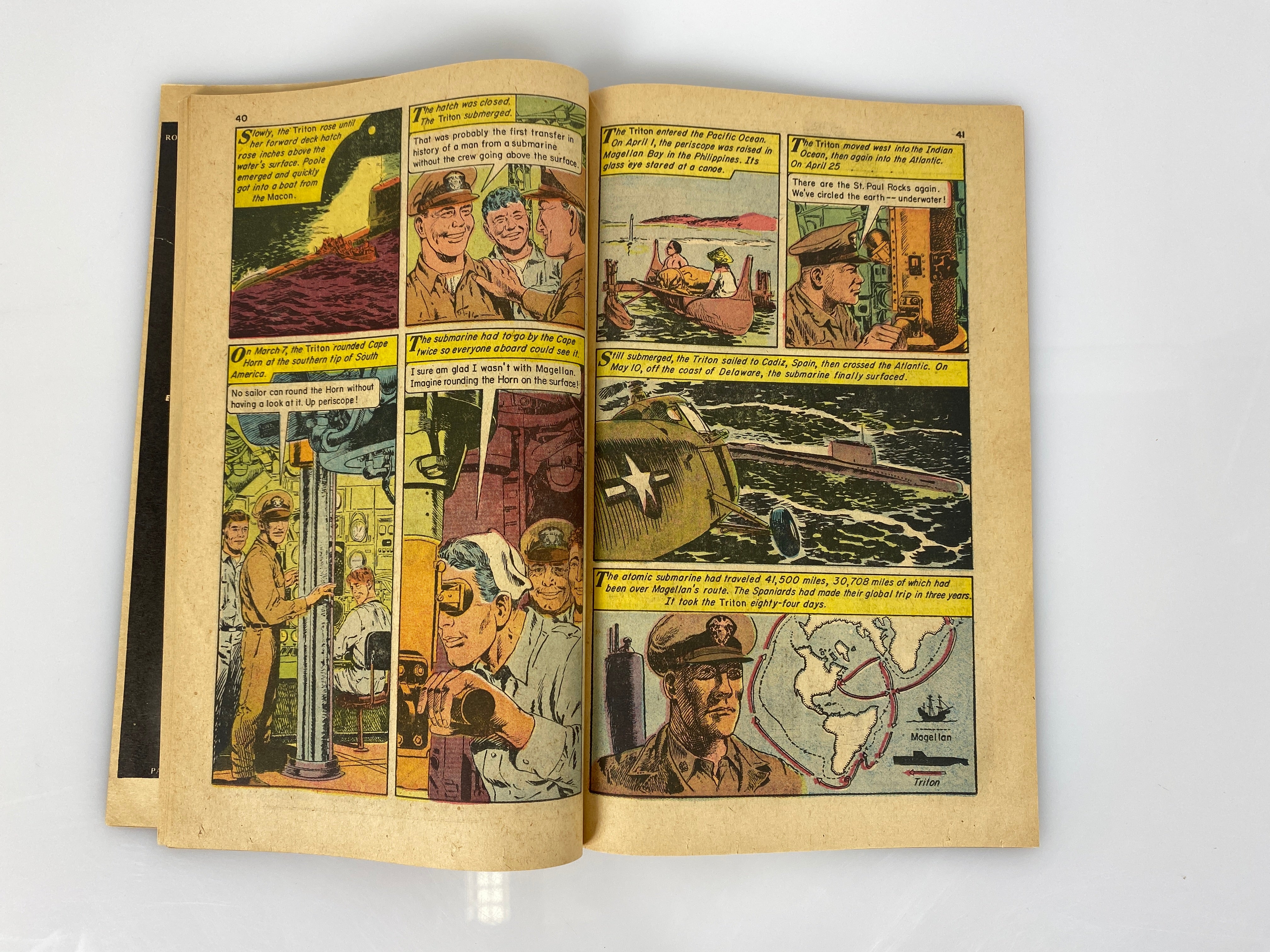 World Around Us: Undersea Adventures Number 30 1961 Classics Illustrated