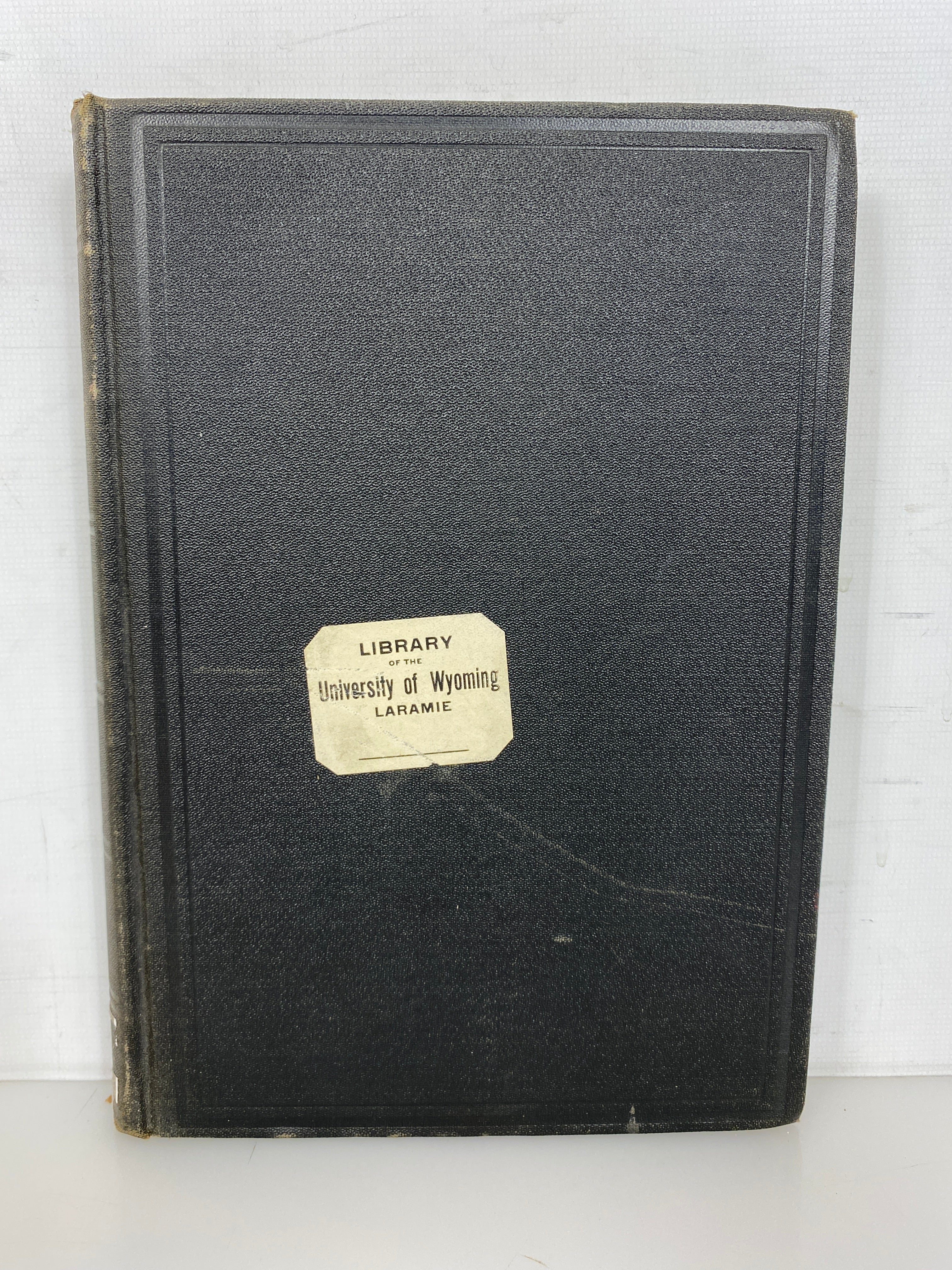 State of Michigan Board of Agriculture Report 1909 Antique Ex-Library HC