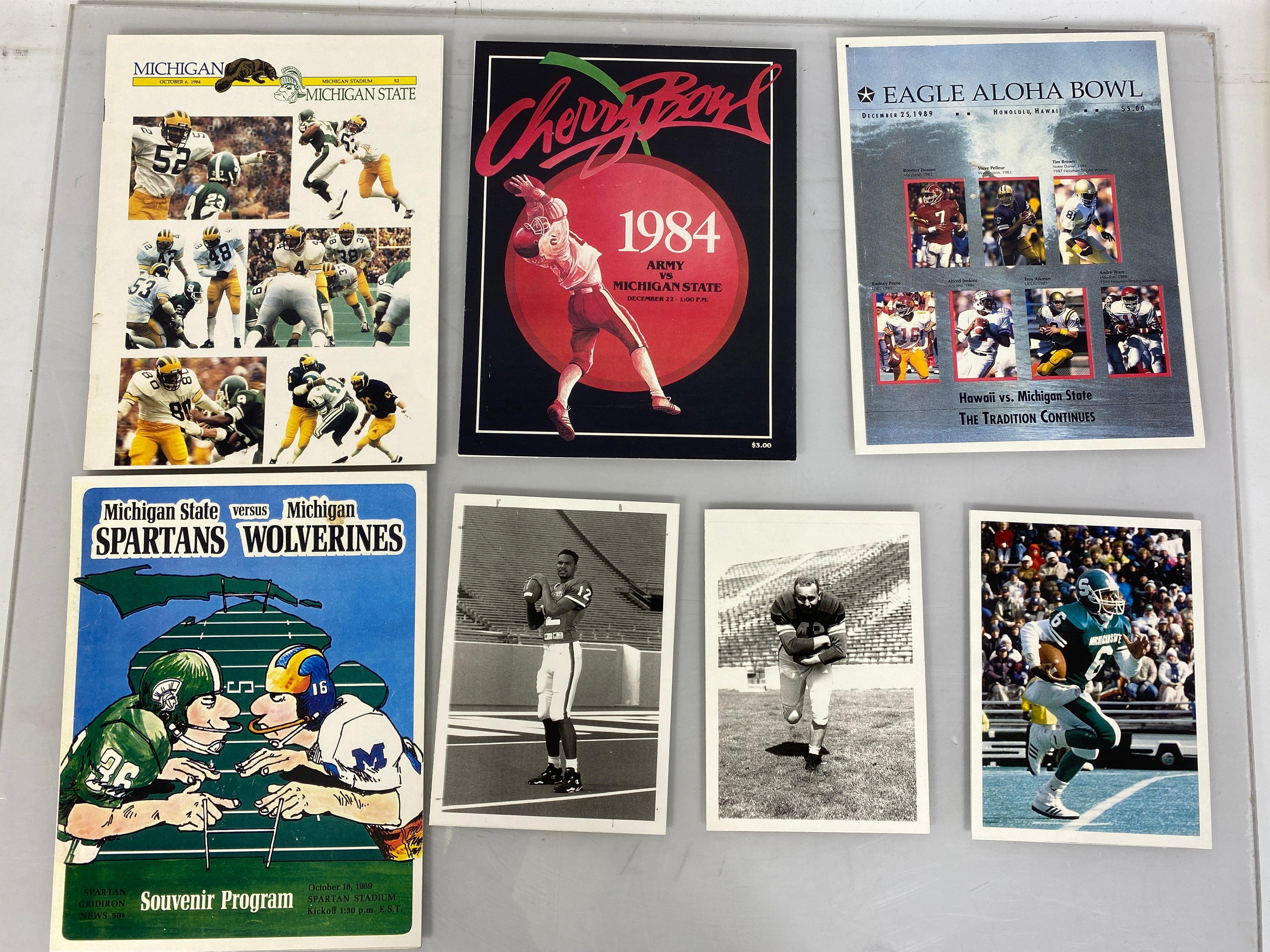 Michigan State 100 Years of Spartan Football Museum Exhibit 1996 Lot 2
