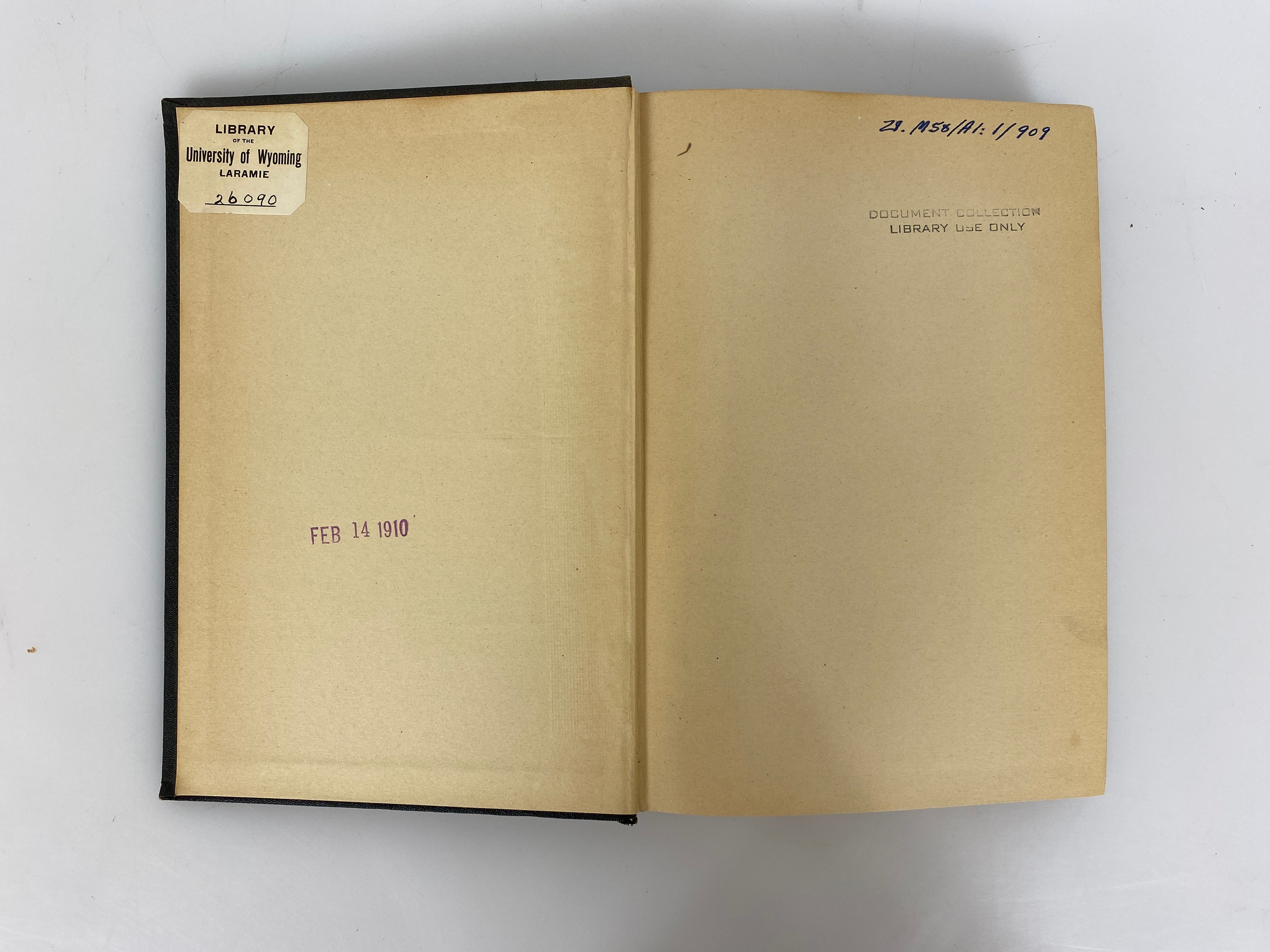 State of Michigan Board of Agriculture Report 1909 Antique Ex-Library HC