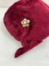 Vintage 1950's Ken Blair Exclusive Maroon Pill Box Women's Hat
