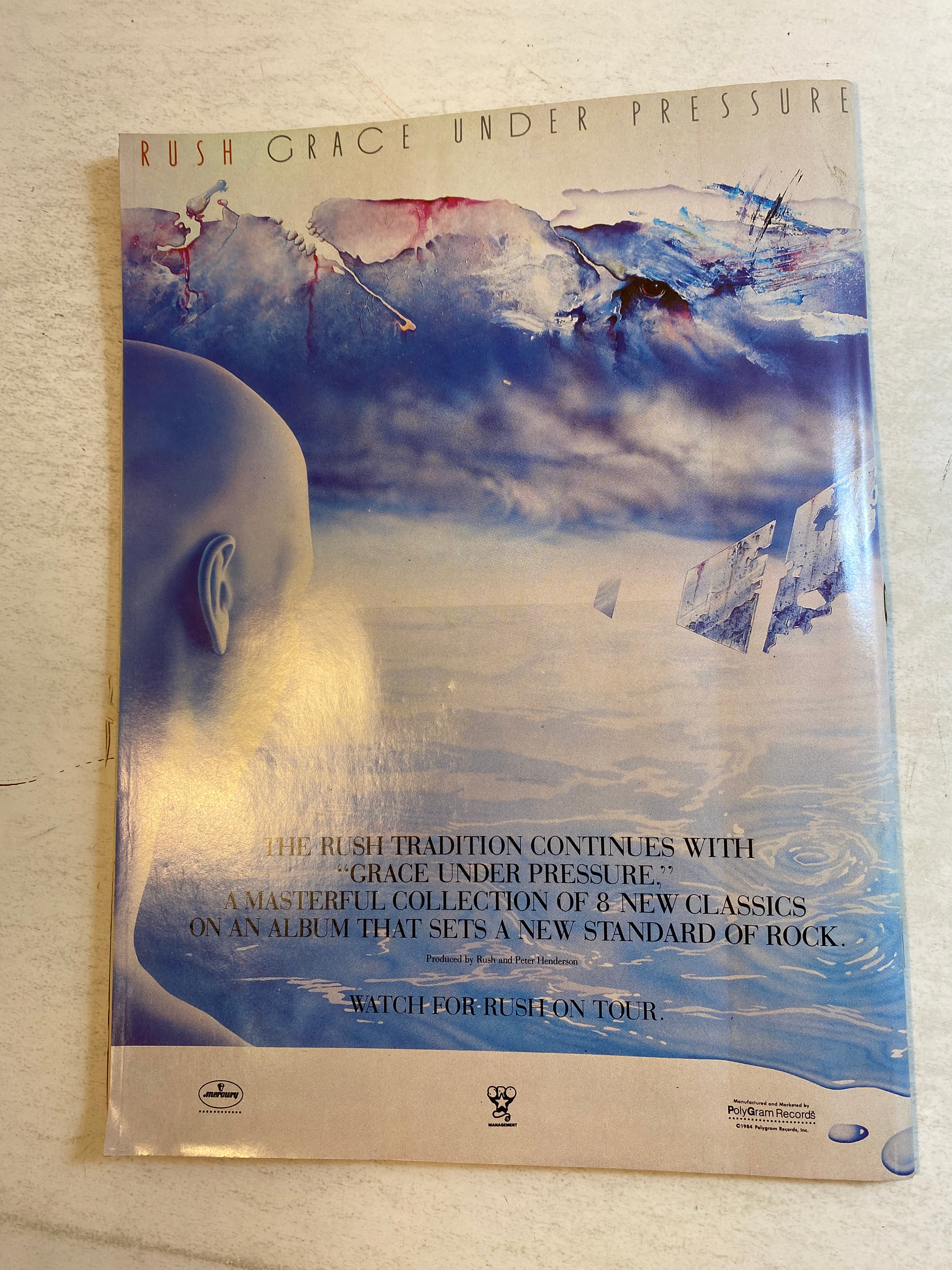 Hit Parader Magazine August 1984 Van Halen