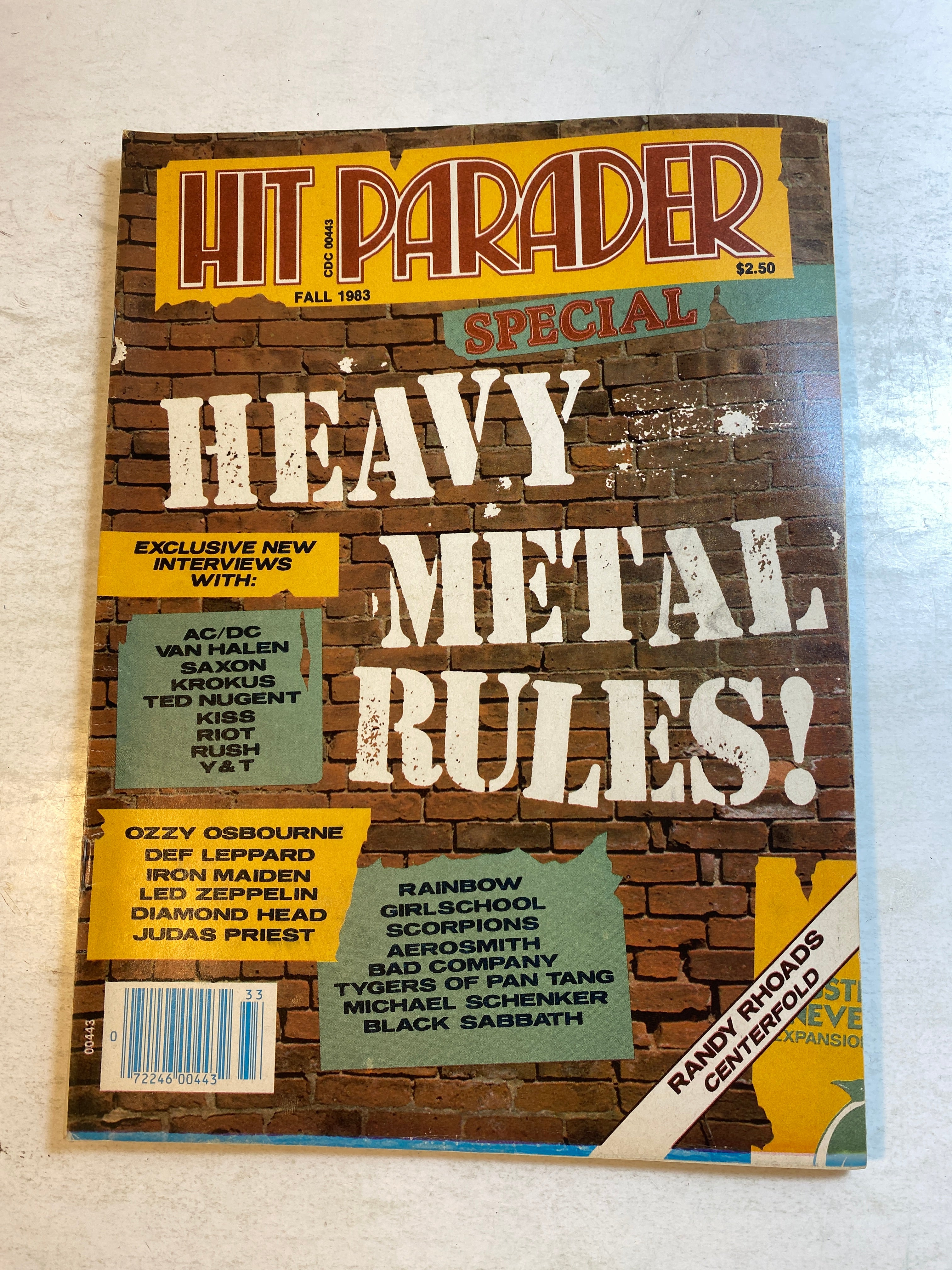 Hit Parader Magazine Fall 1983 Heavy Metal Special