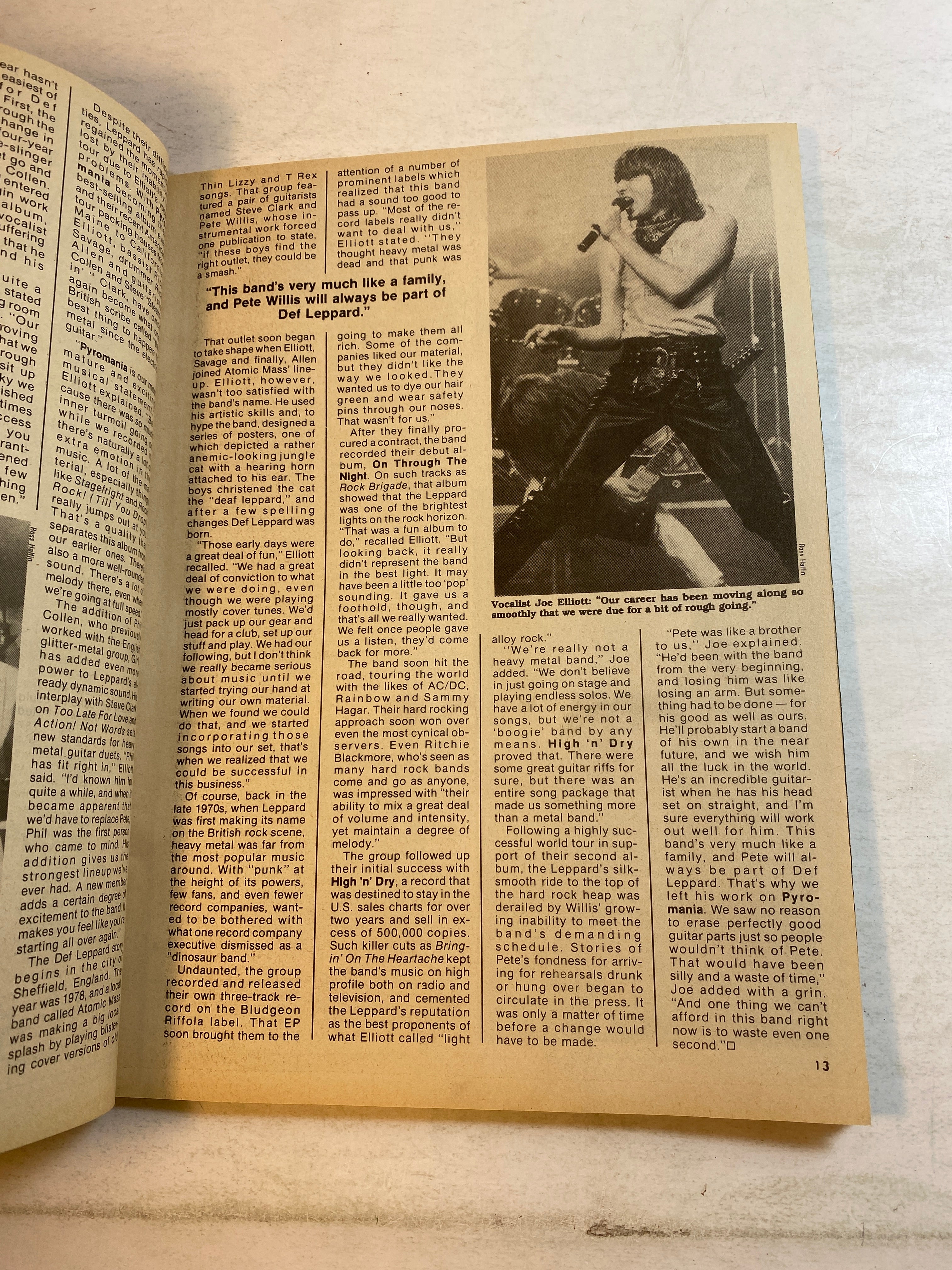 Hit Parader Magazine Fall 1983 Heavy Metal Special