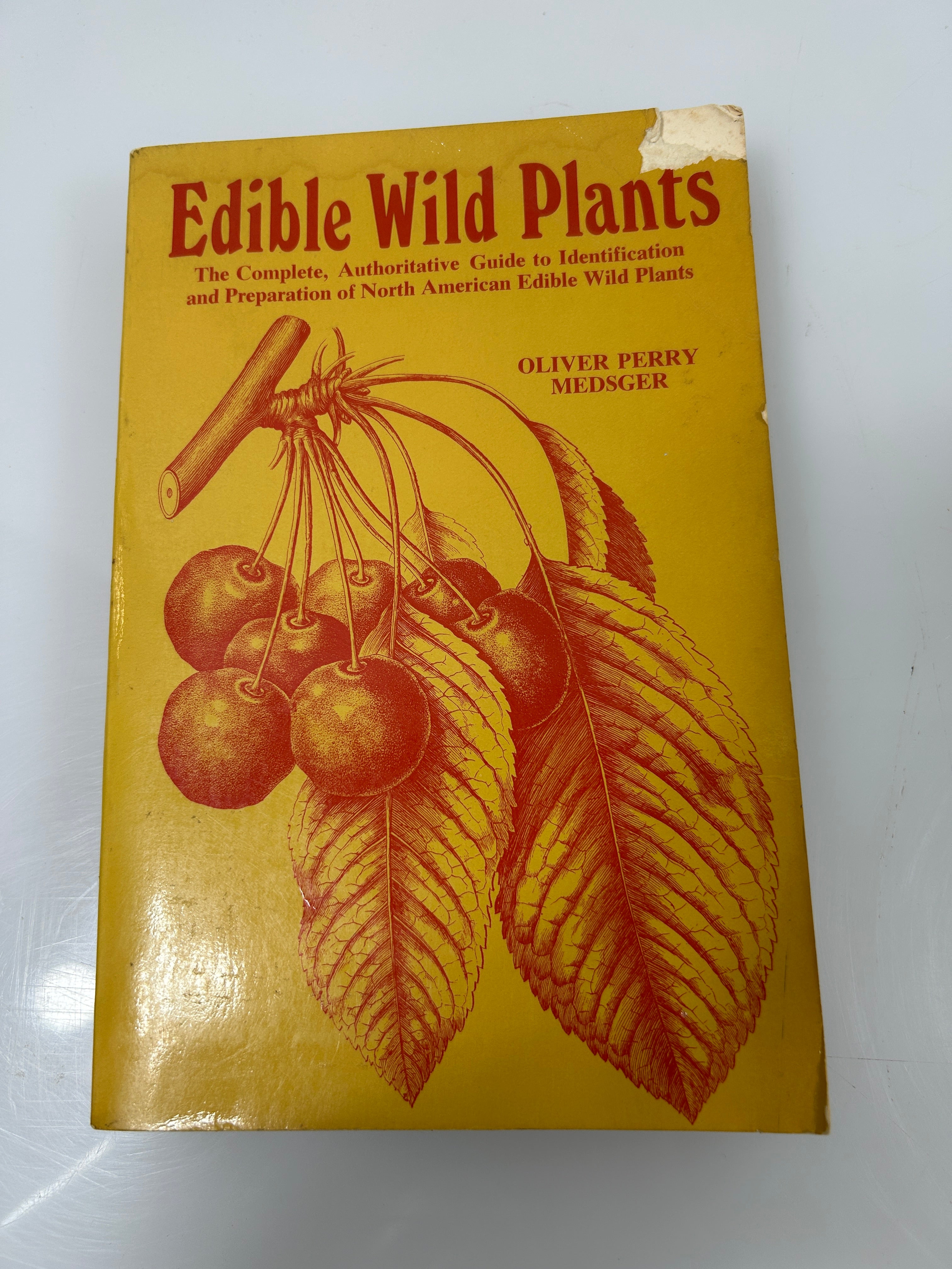 Lot of 2 Foraging Books: Edible Wild Plants/The Mushroom Handbook 1972/1967 SC