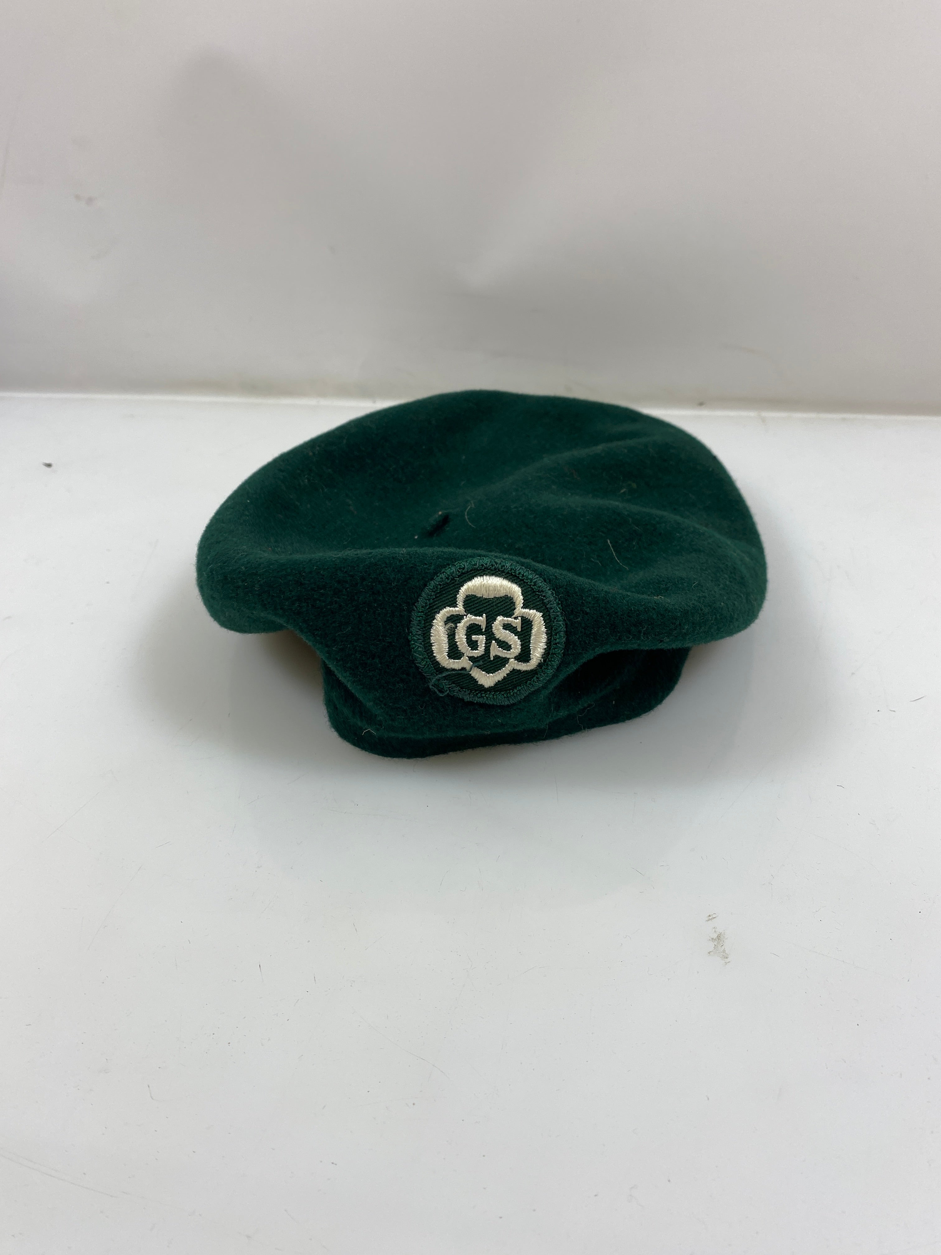 Vintage 1970s Green "Girl Scouts" Beret