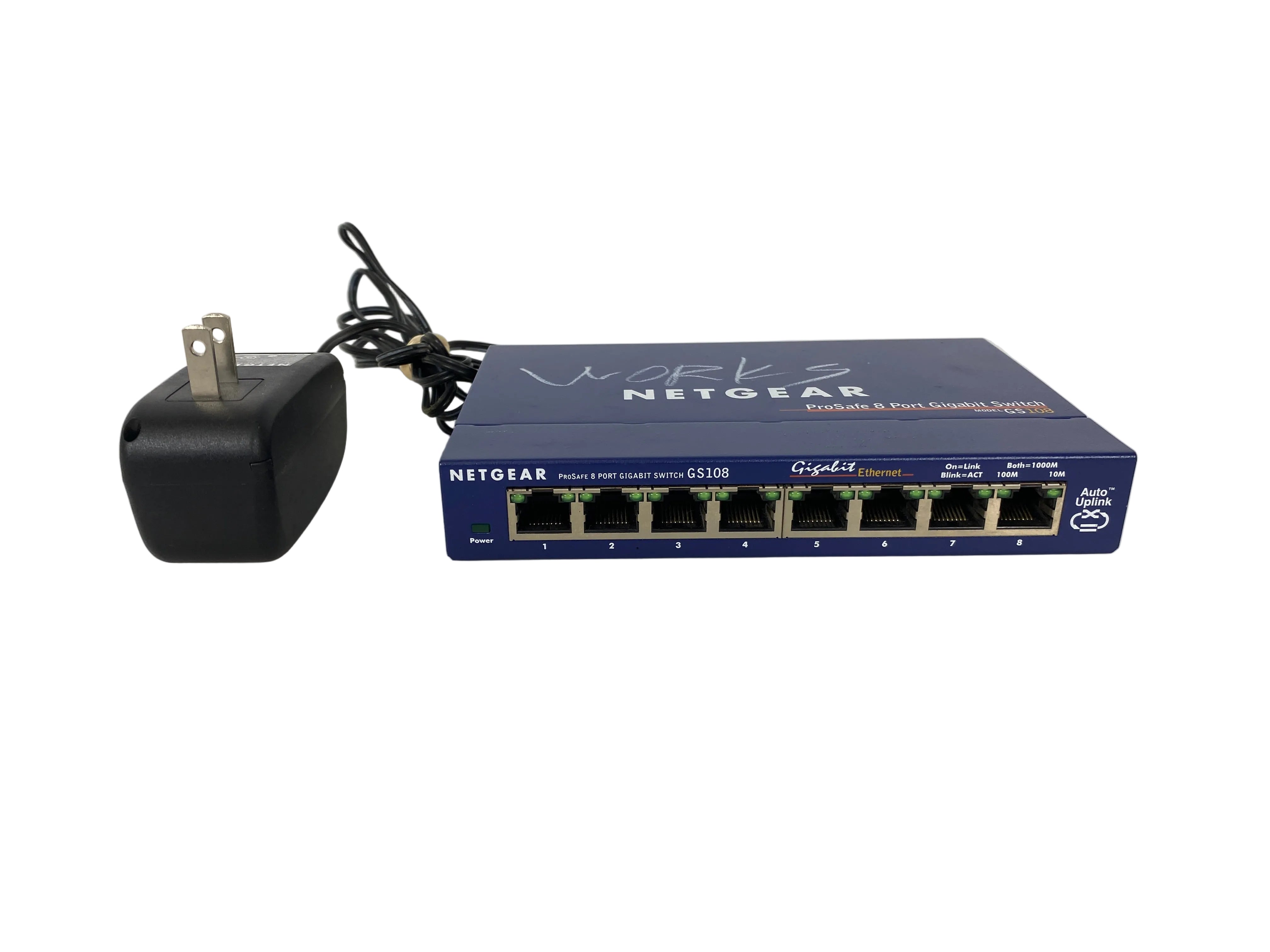 Netgear GS108 V3 Prosafe 8 Port Gigabit Switch
