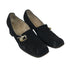Vintage Bonwit Teller 5th Ave Black Round Toed Heels Women's Size 7.5
