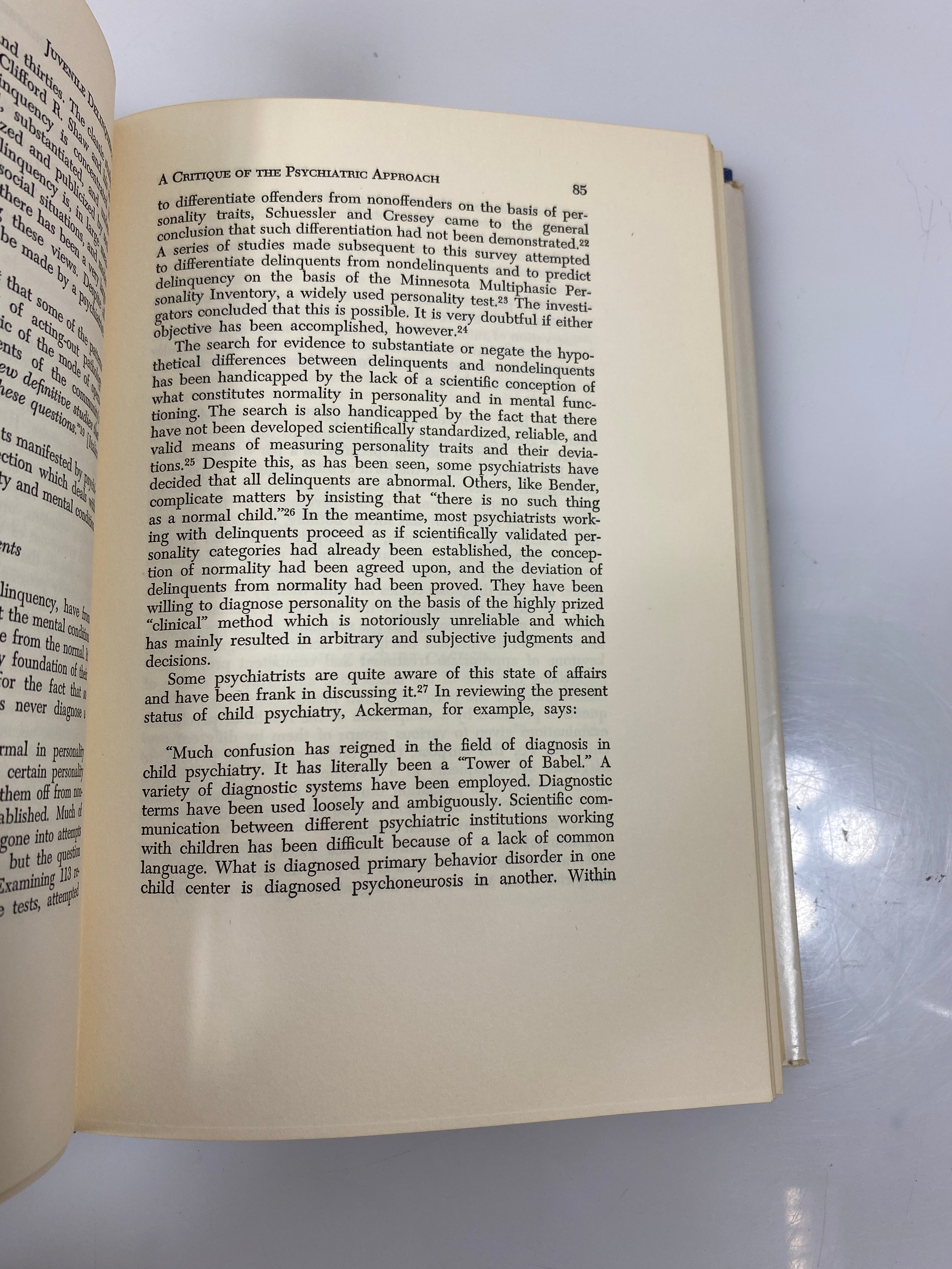 Juvenile Delinquency by Roucek Ex-library 1958 HCDJ