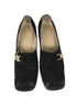 Vintage Bonwit Teller 5th Ave Black Round Toed Heels Women's Size 7.5