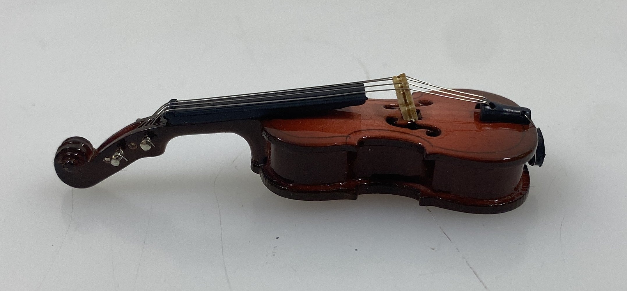 Miniature Wooden Cello With Case