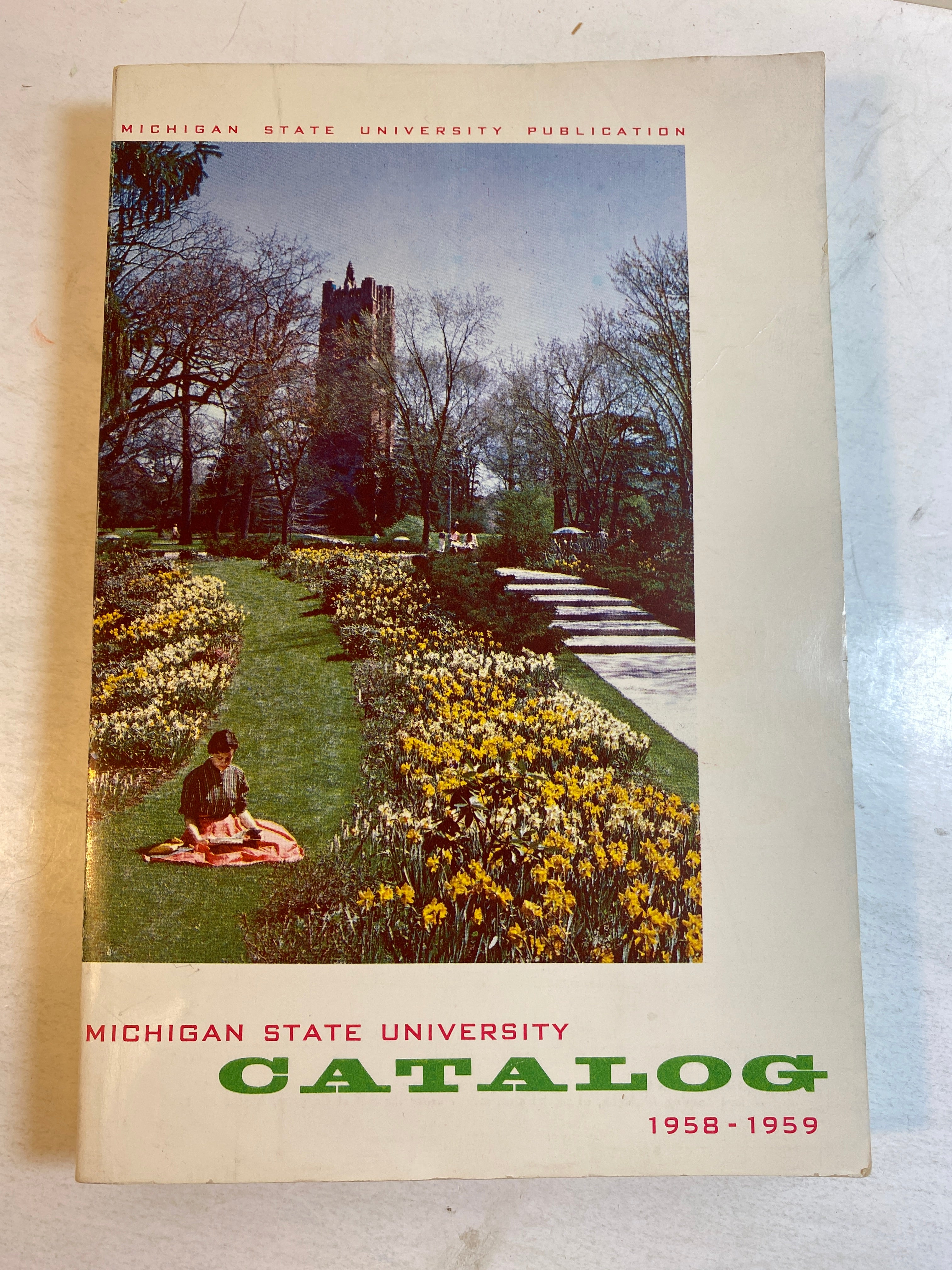 2 Vintage Michigan State University Catalogs 50/52 1956 & 1958 SC