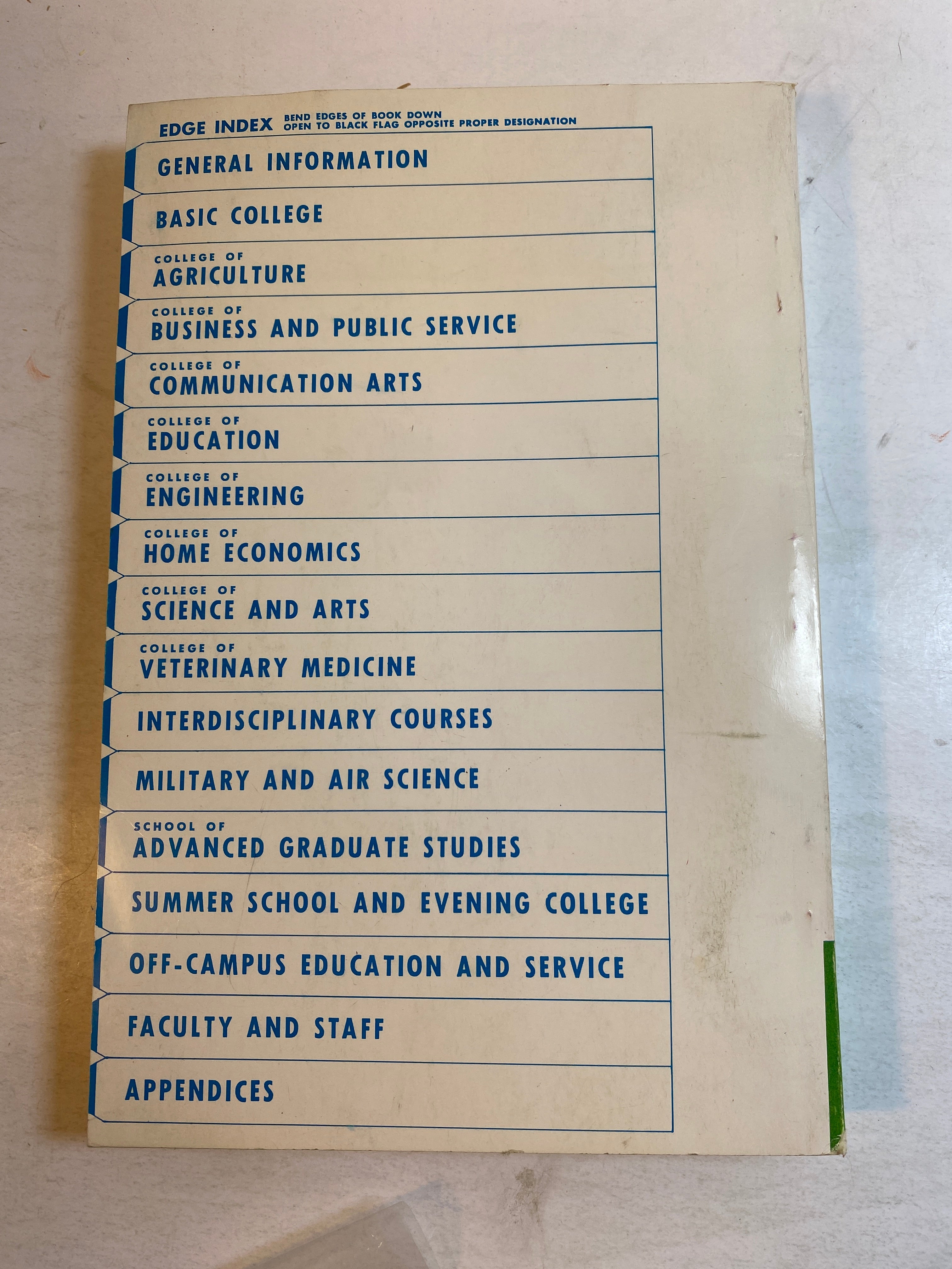 2 Vintage Michigan State University Catalogs 50/52 1956 & 1958 SC