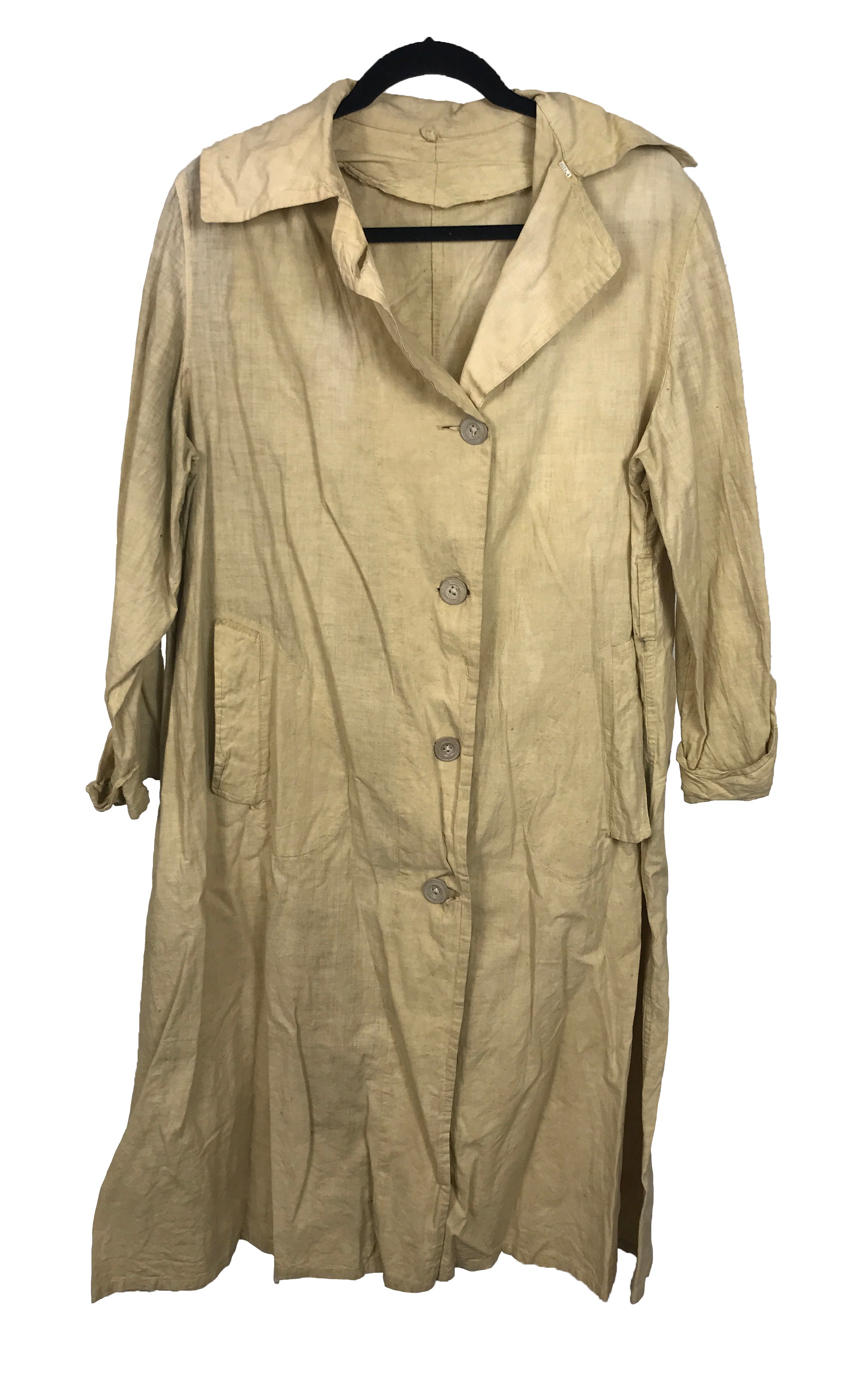 Vintage Early Edwardian Tan Sleepshirt