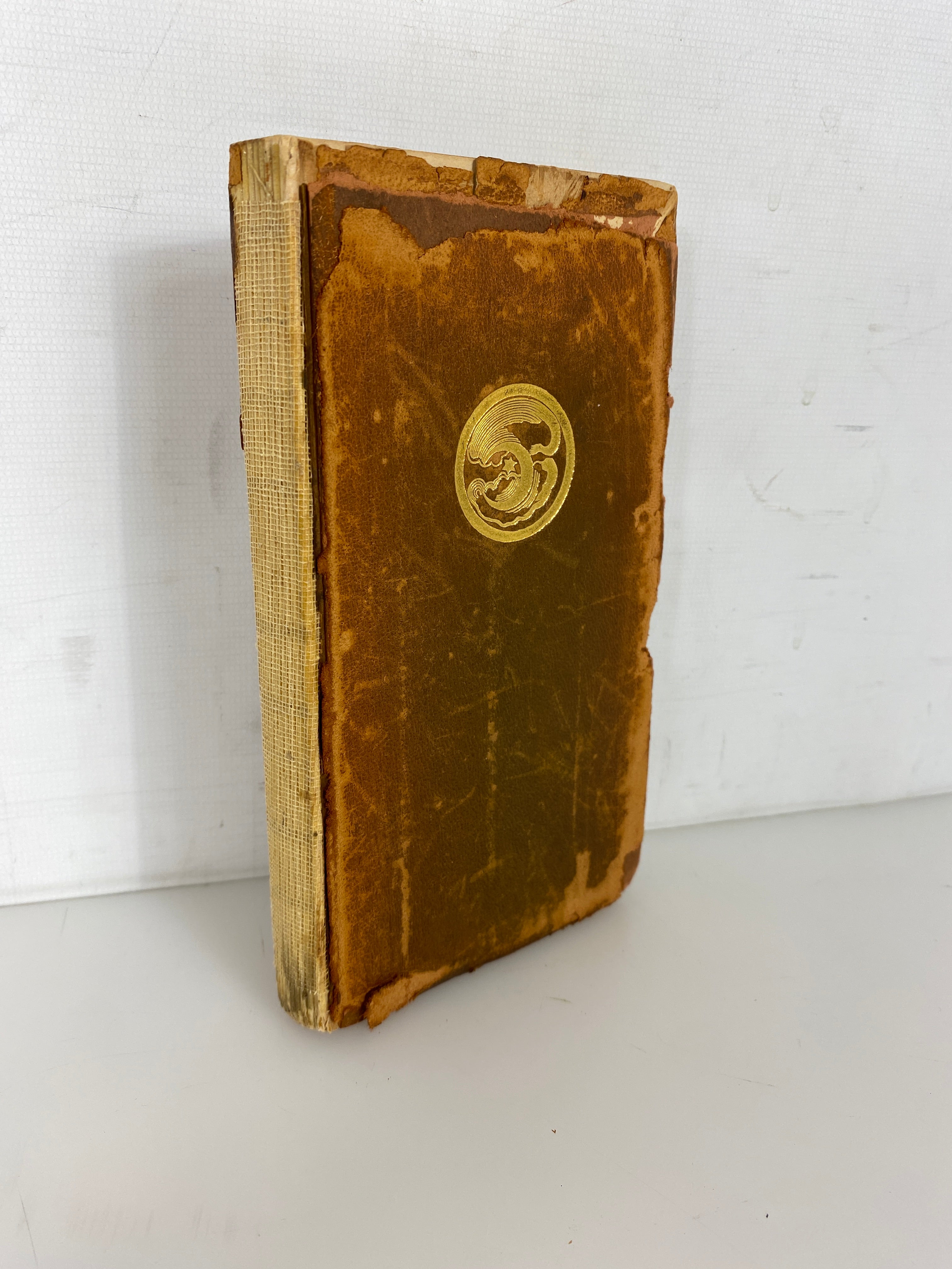 The Kasidah of Haji Abdu El-Yezdi 1913 Antique 9th Edition Leather Bound