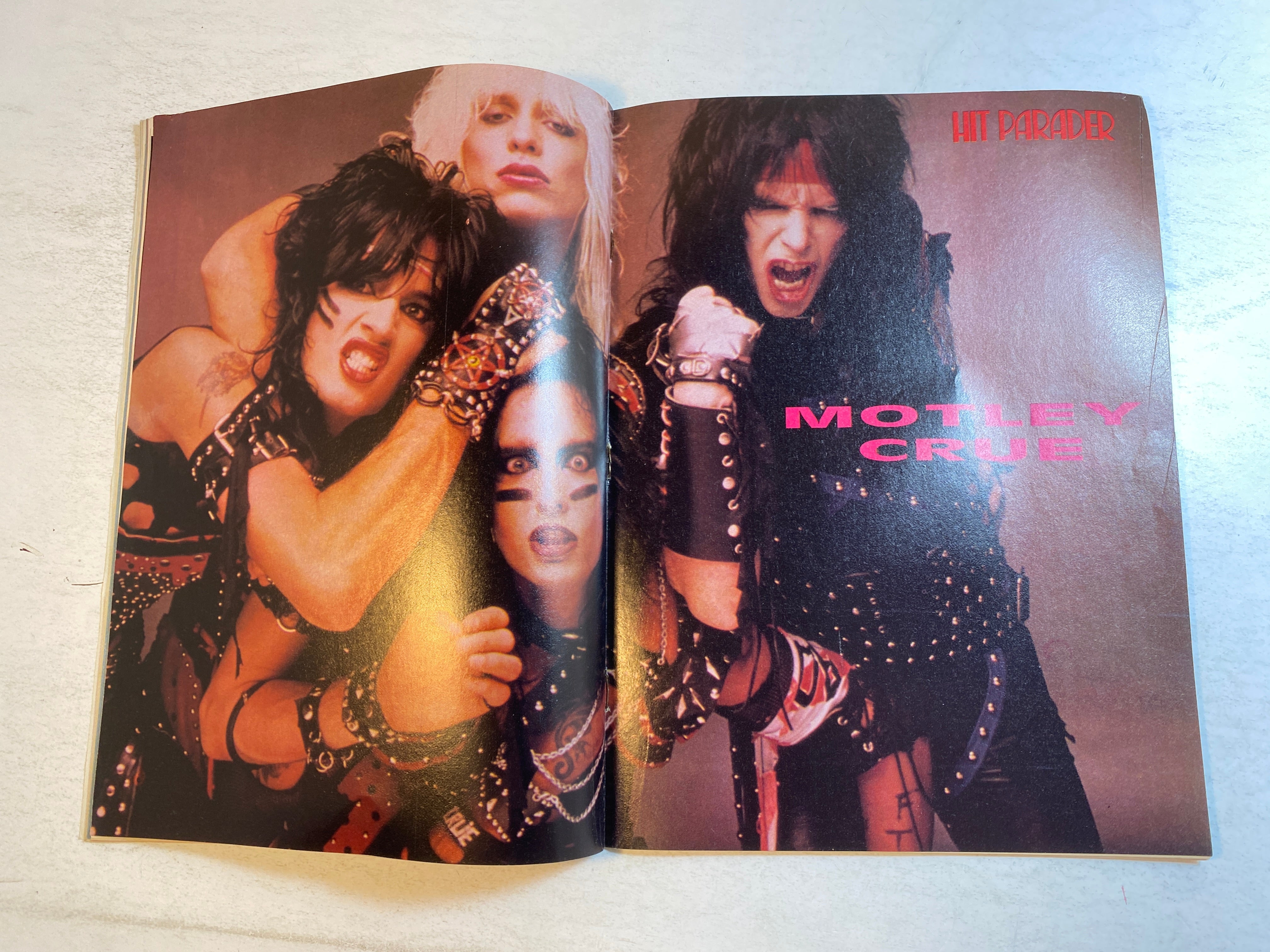 Hit Parader Magazine April 1984 Van Halen