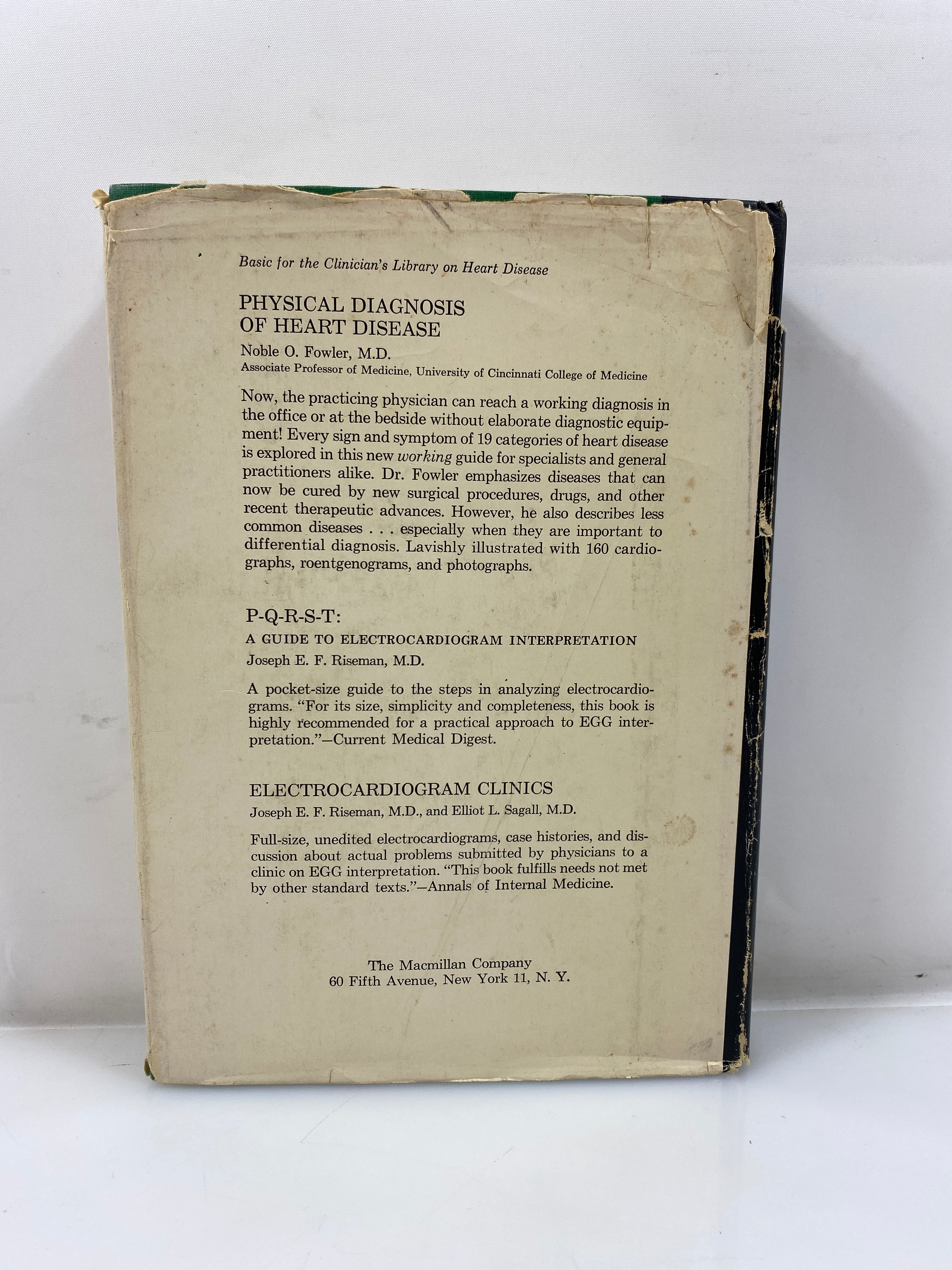 Cardiac Arrhythmias by Riseman/Sagall 1963 HCDJ
