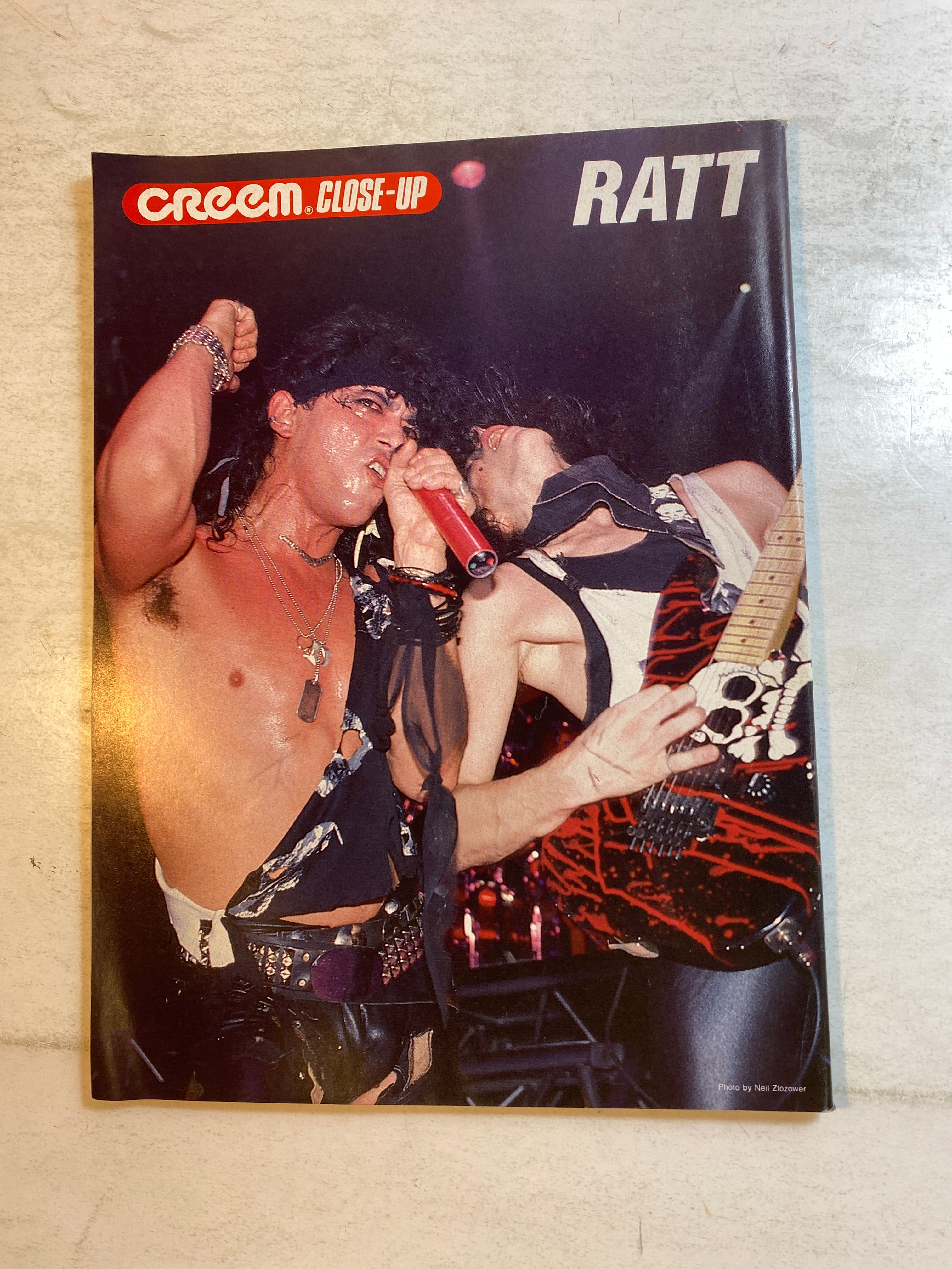Creem Close Up Metal Magazine July 1985 Twisted Sister