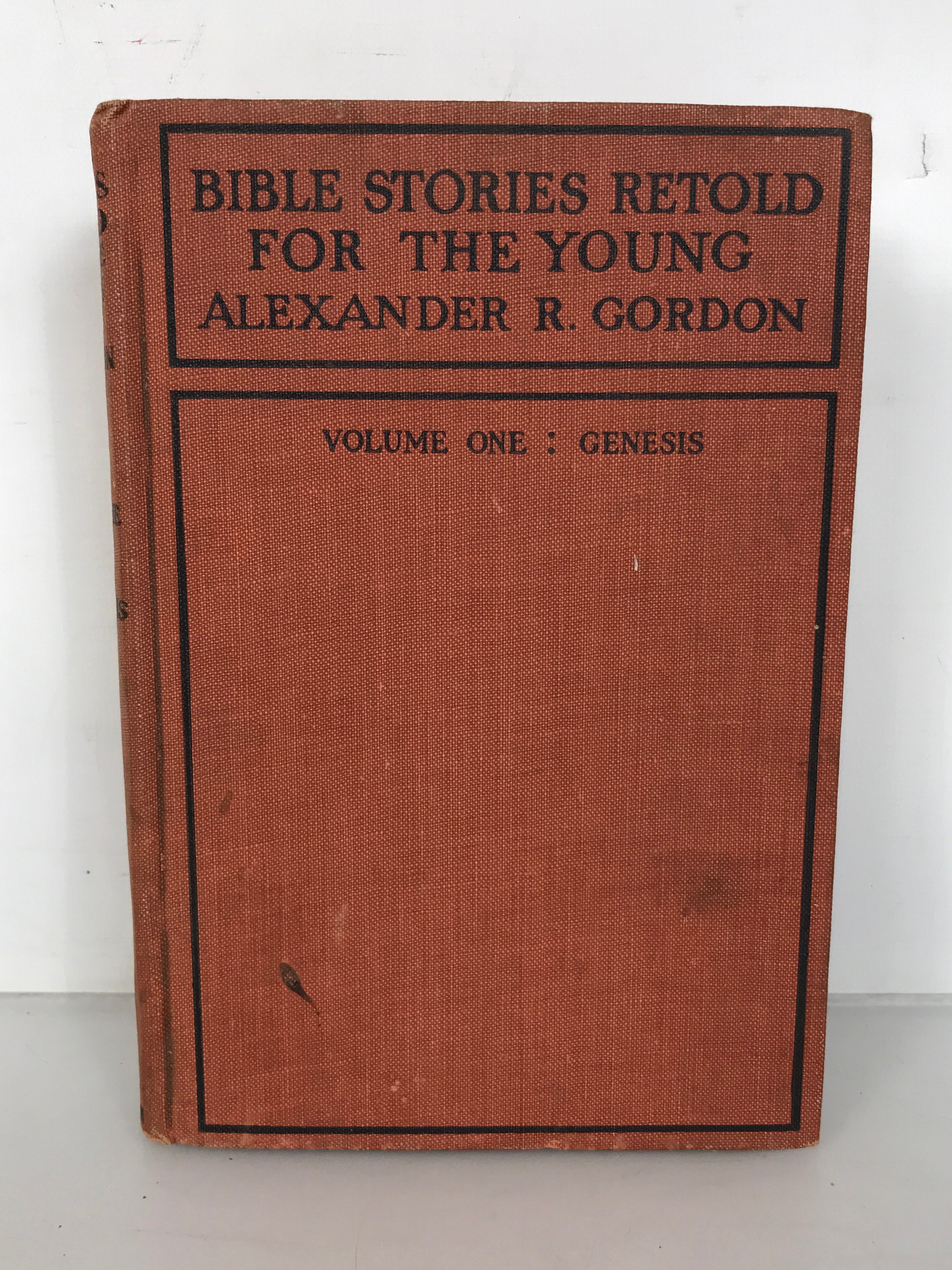 Bible Stories Retold for the Young by Alexander R. Gordon Volume 1: Genesis 1920 HC