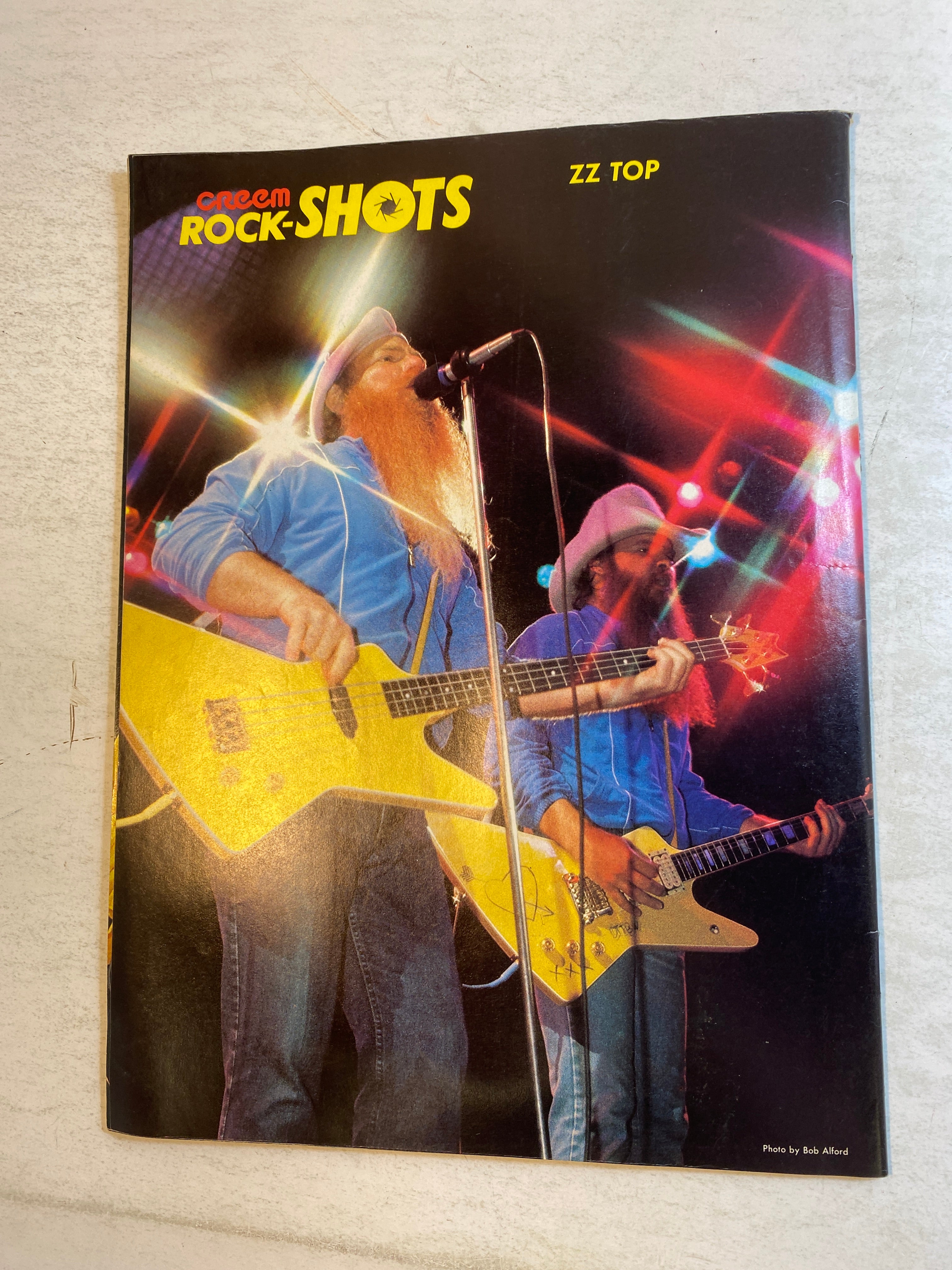 Creem Rock Shots July 1984 David Lee Roth Motley Crue