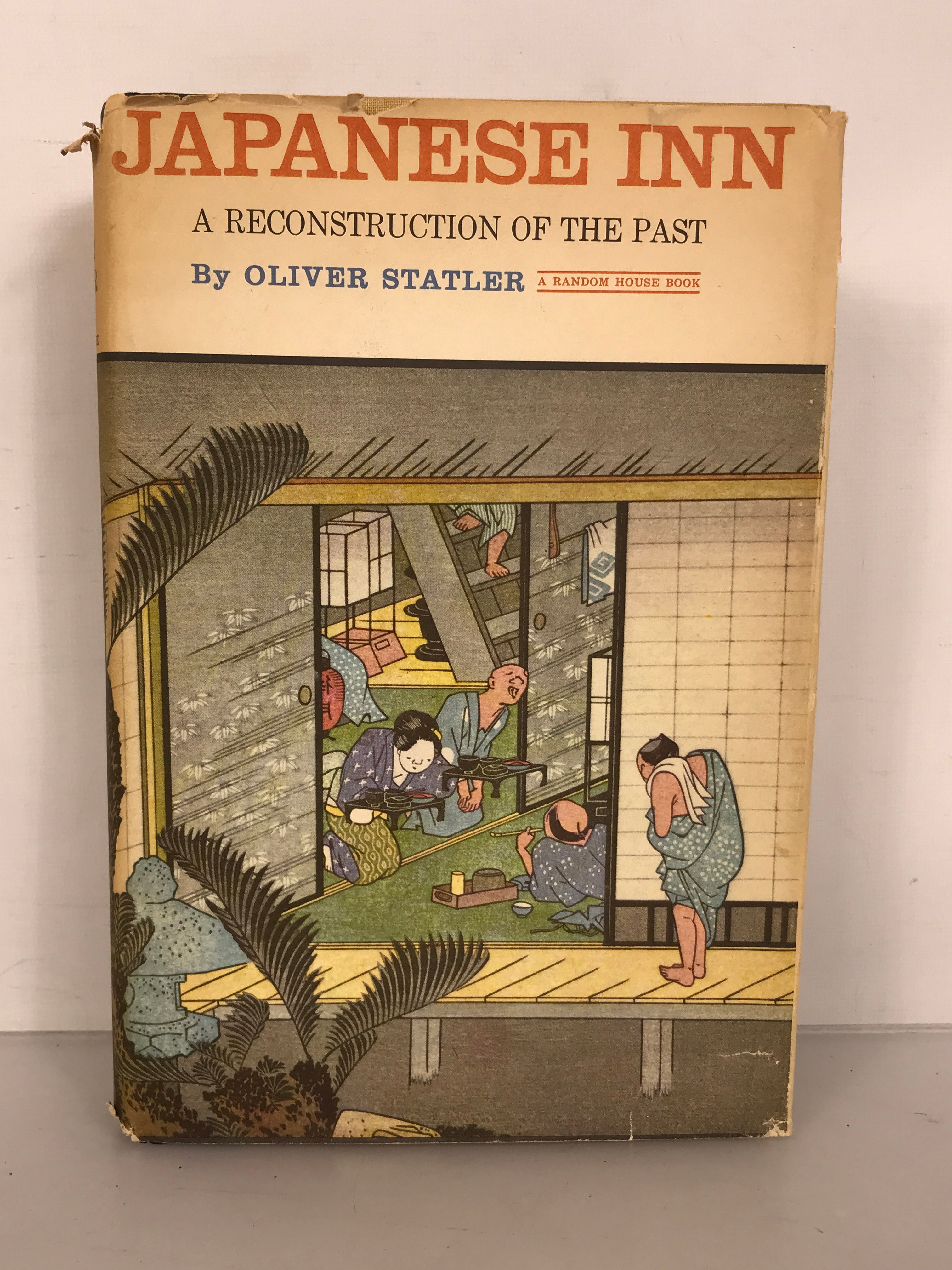 Japanese Inn A Reconstruction of the Past by Oliver Statler 1961 HC DJ
